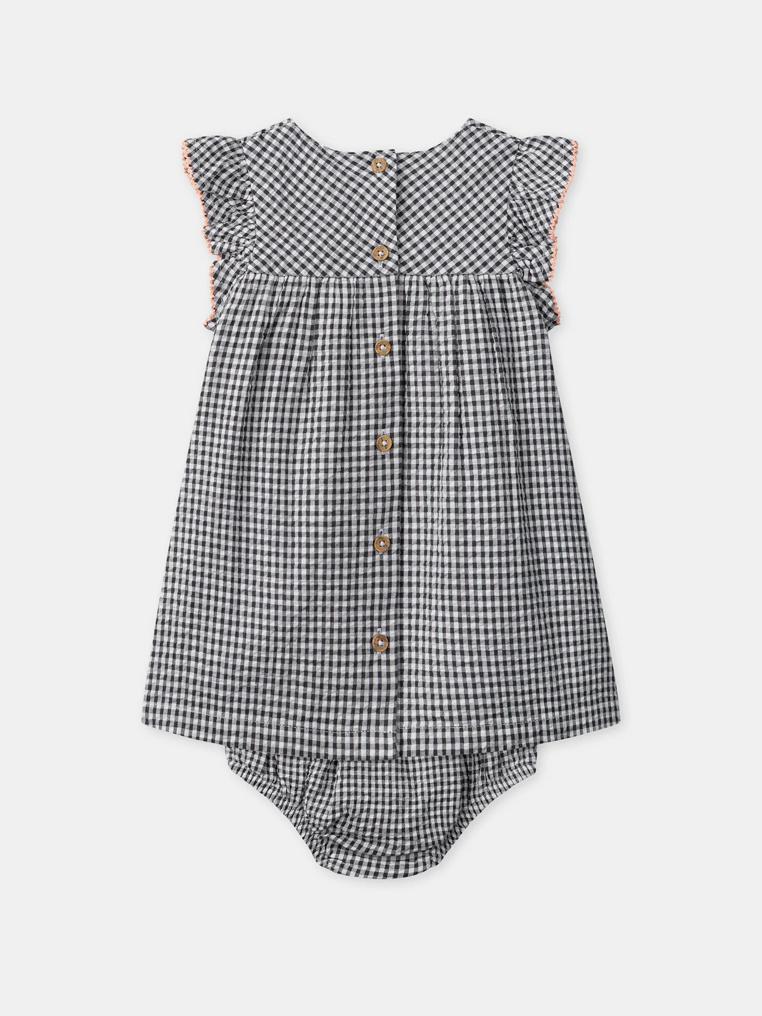 Robe + bloomer vichy Bébé Fille - Image 9