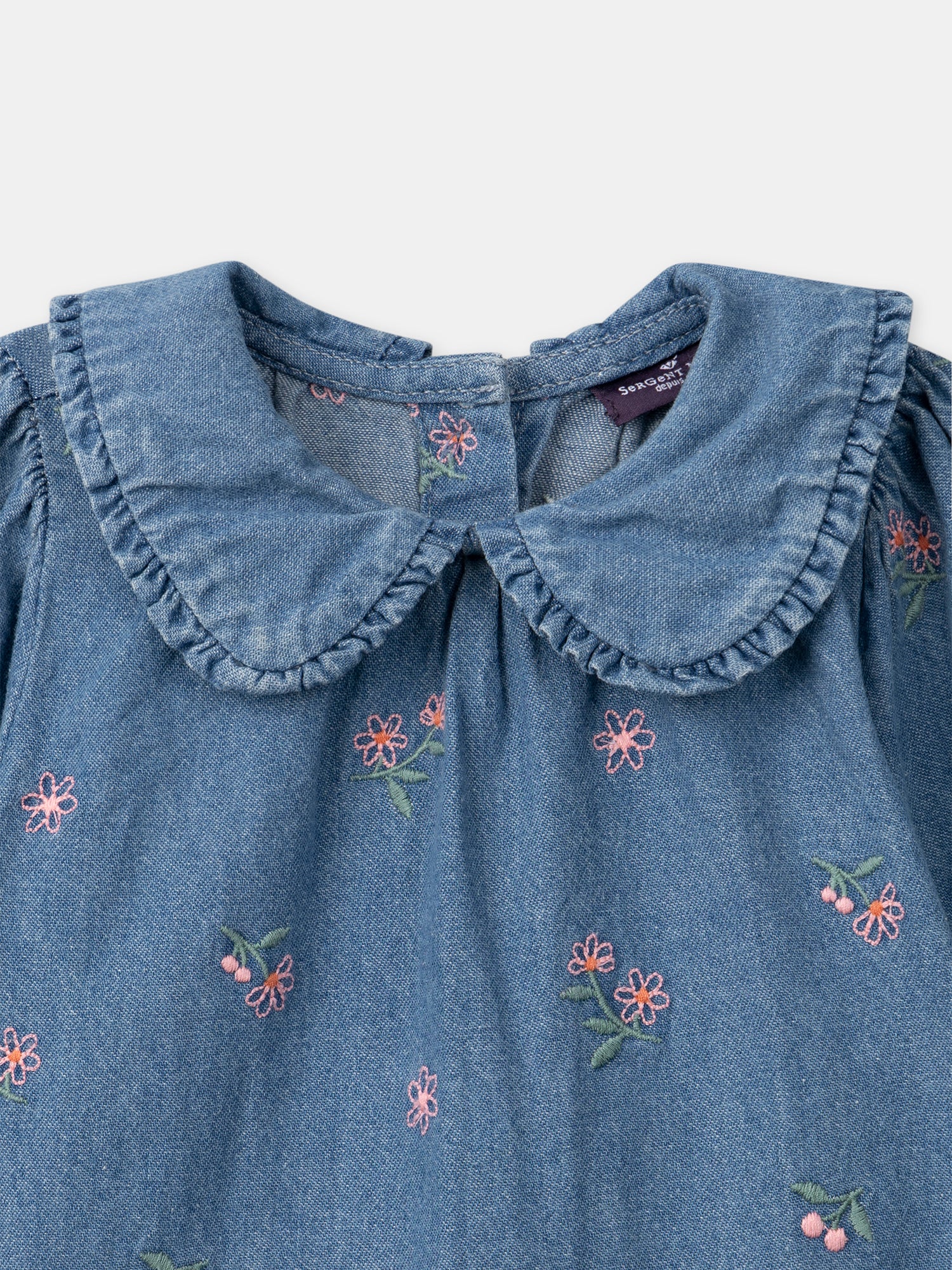 Robe en jean fleuri - Image 2