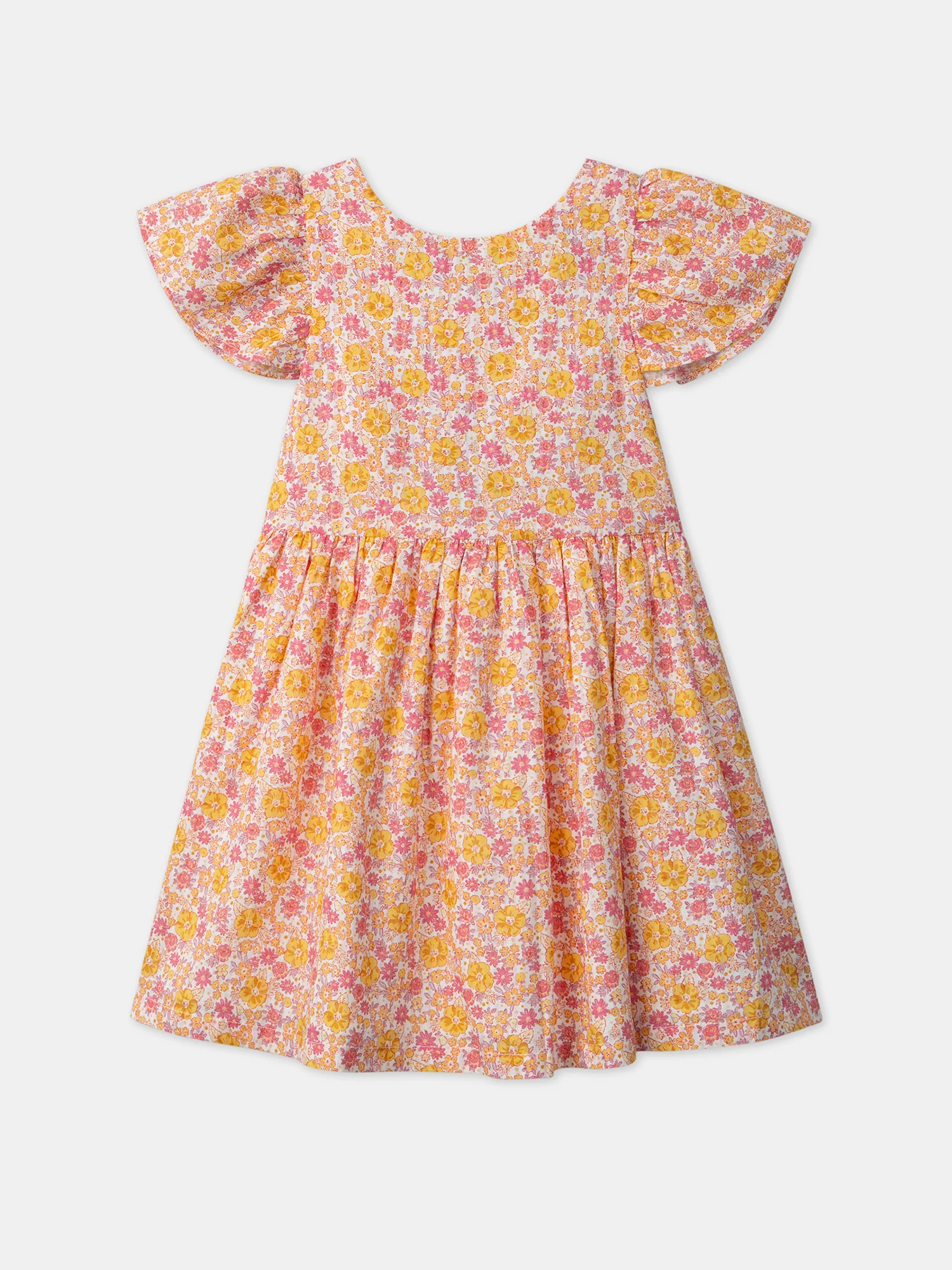 Robe fleurie dos nu