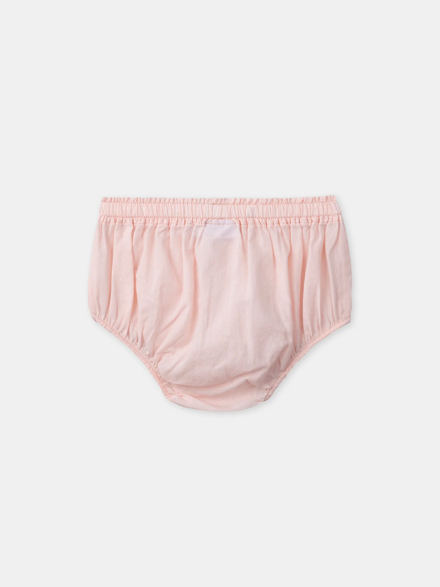 Robe rose à broderies fleurs Bébé Fille - Image 6