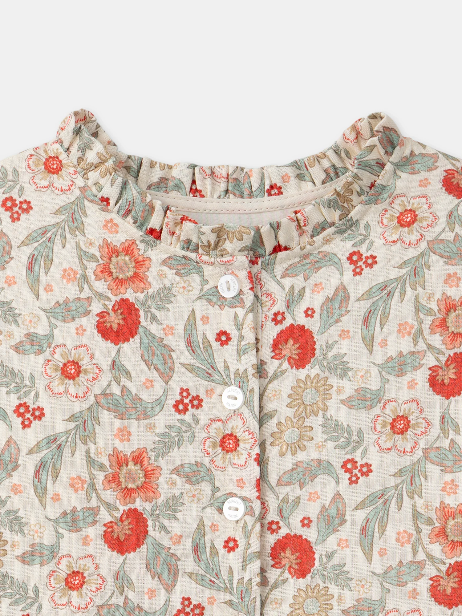 Robe imprimée fleuri Fille - Image 6