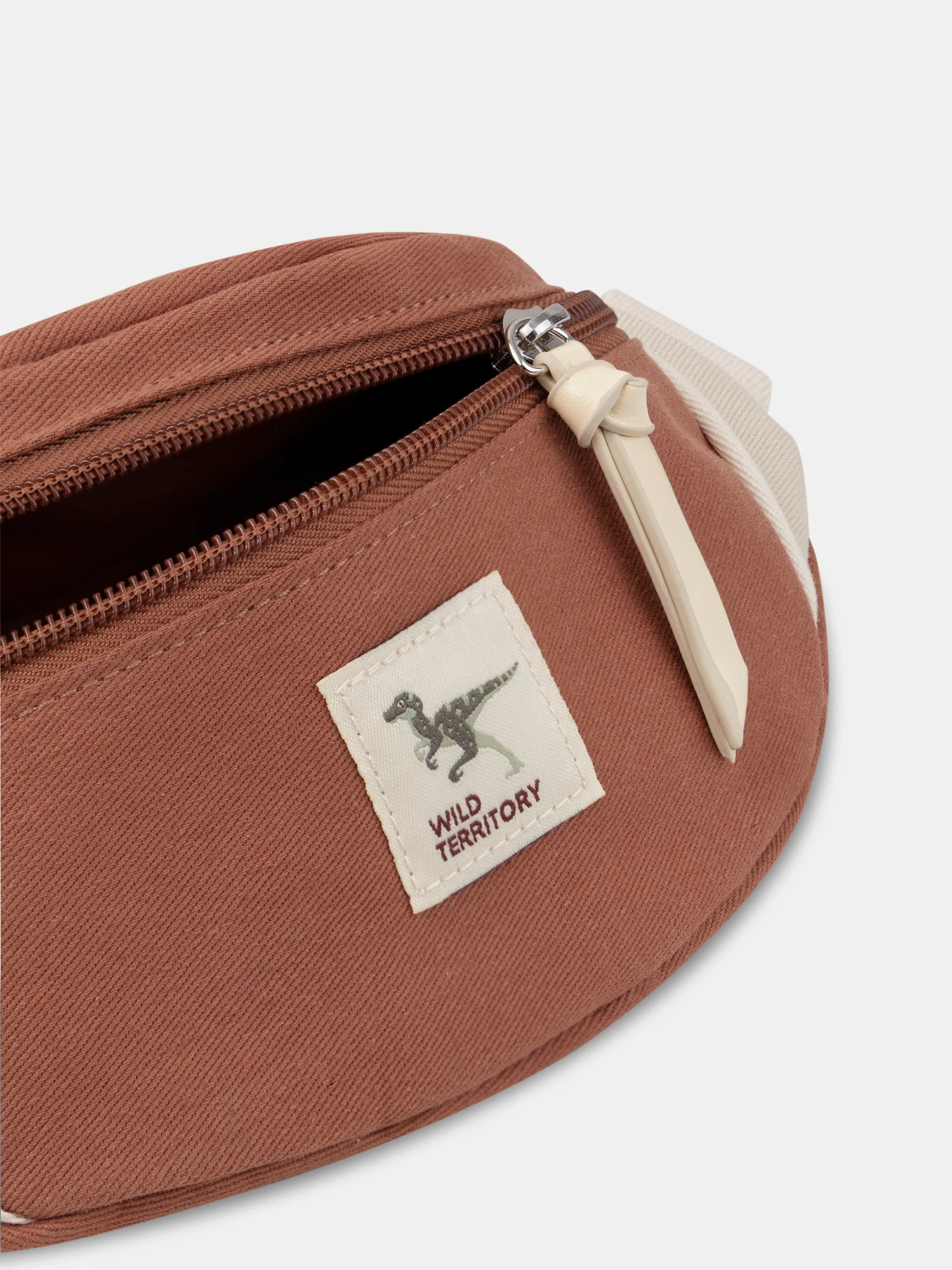 Sac banane marron et beige Garçon - Image 2