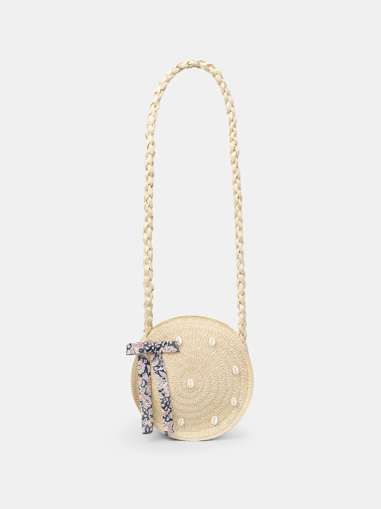 Sac bandoulière en paille - Image 3