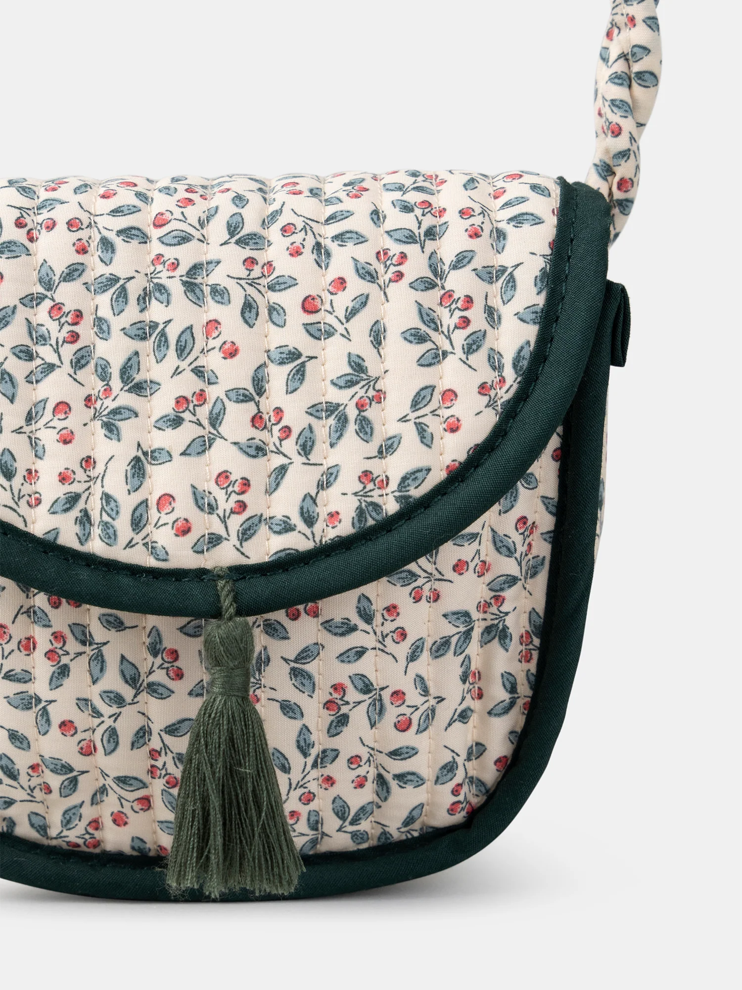 Sac bandoulière imprimé baies - Image 4