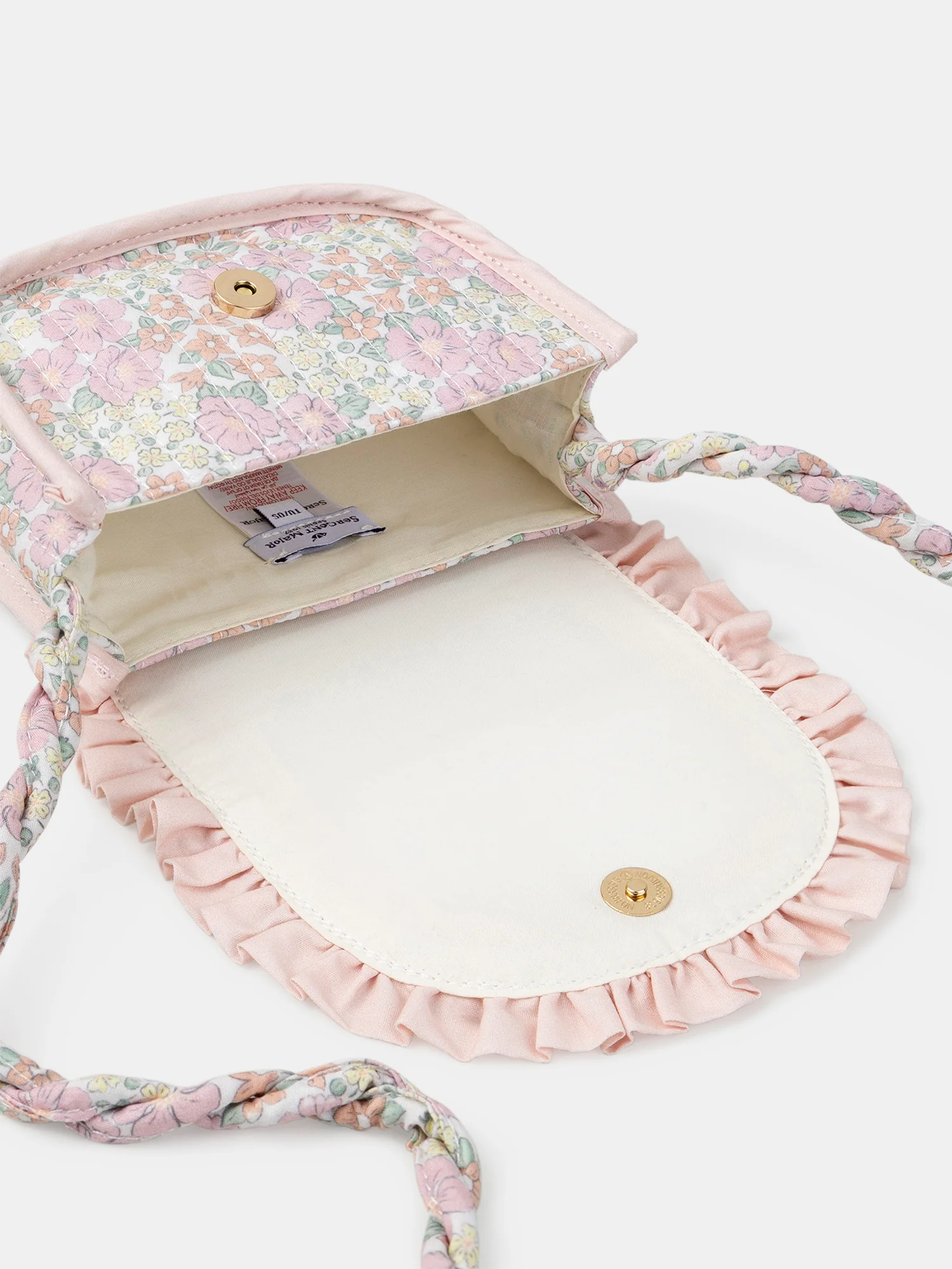 Sac bandoulière imprimé fleuri Fille - Image 4