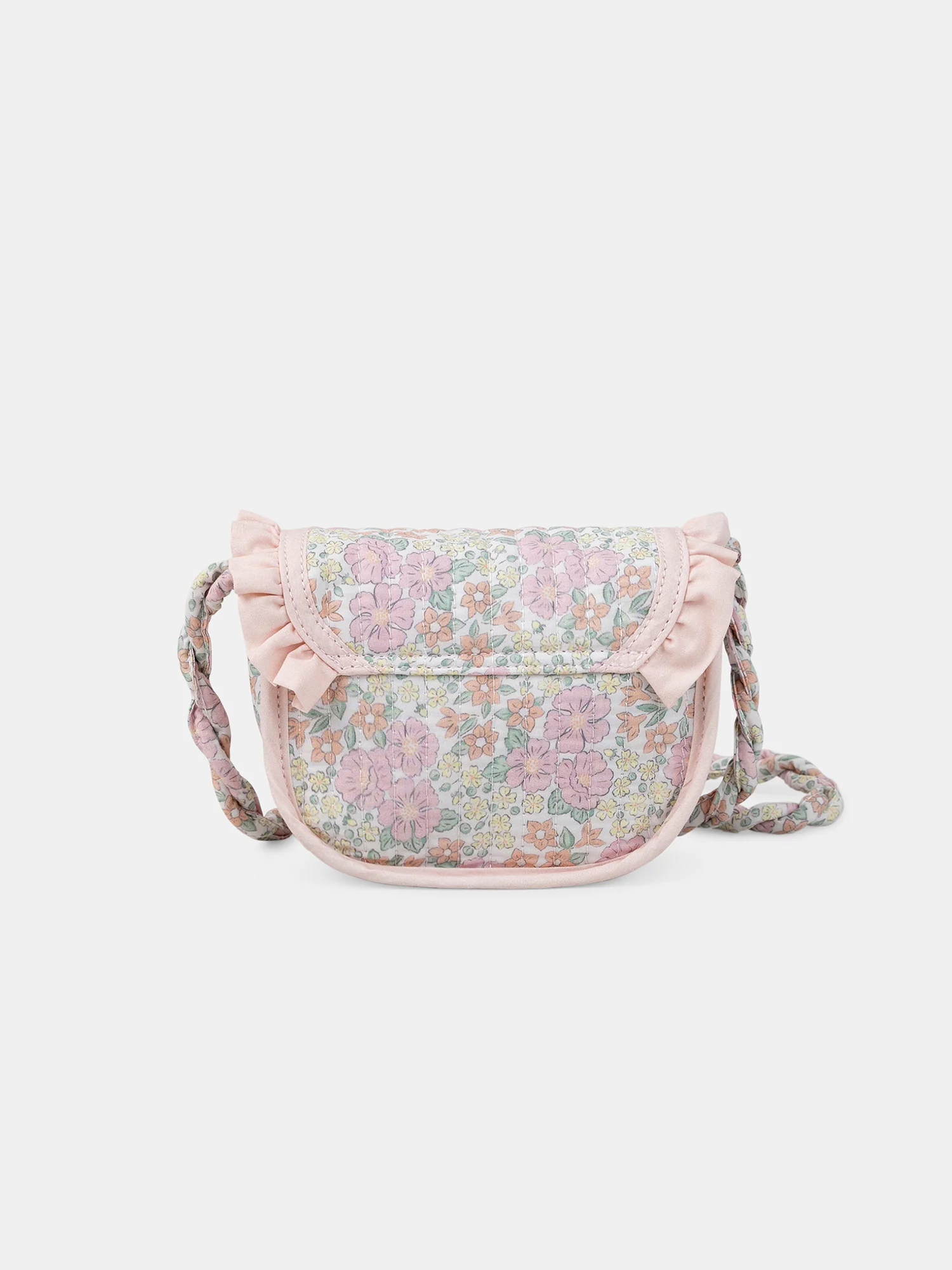 Sac bandoulière imprimé fleuri Fille - Image 5