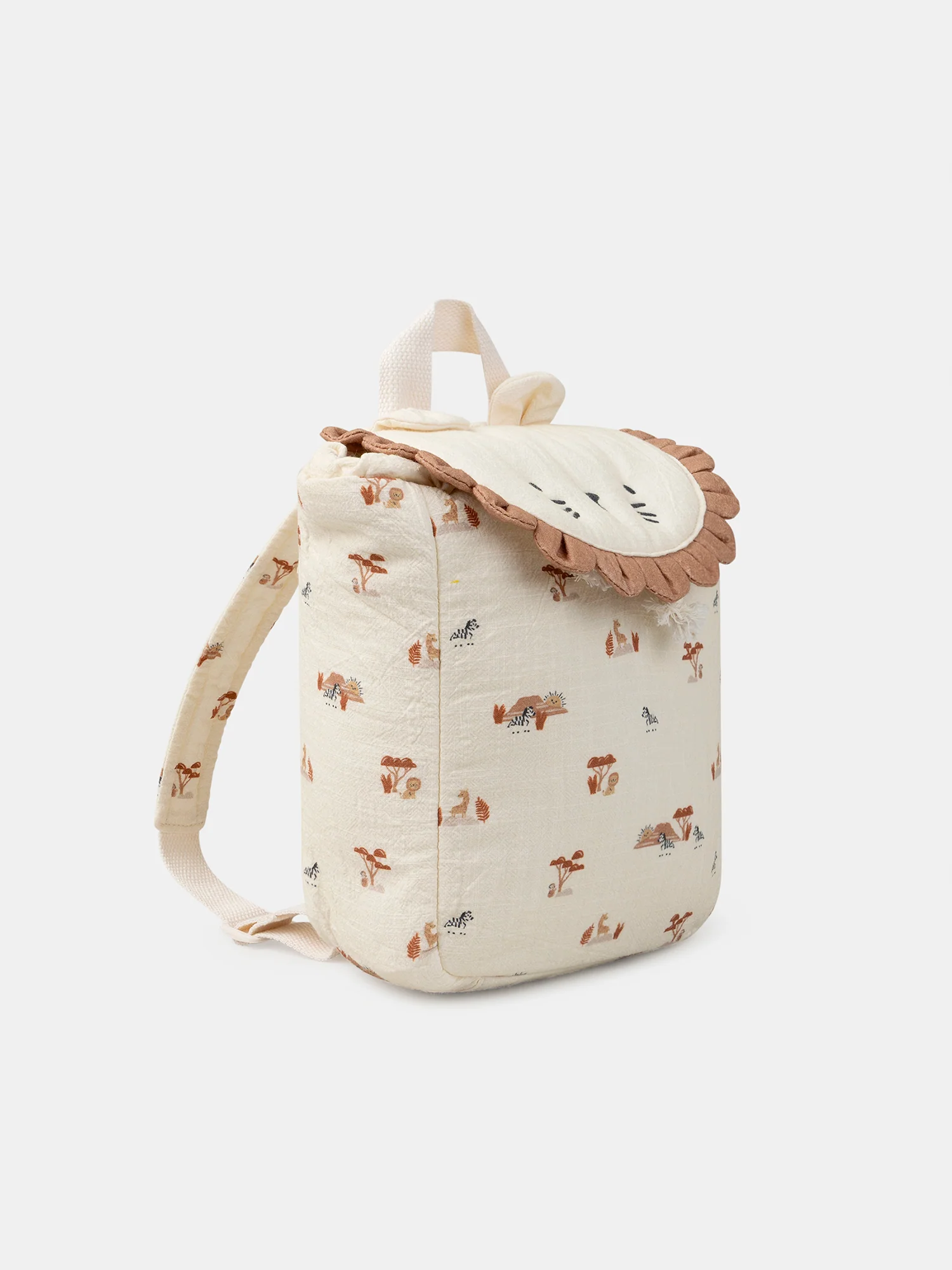 Sac à dos beige imprimé zÚbre Bébé Garçon - Image 3