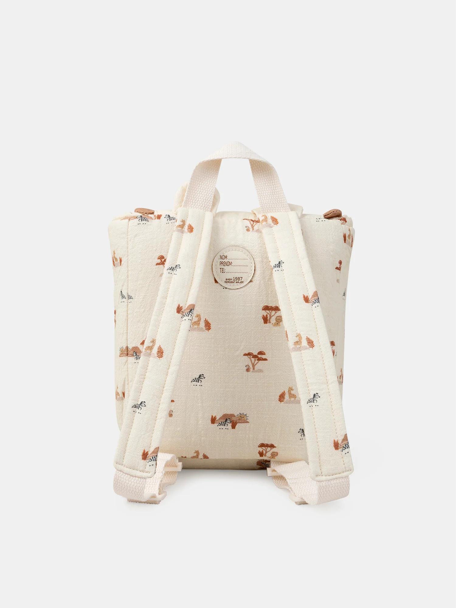 Sac à dos beige imprimé zÚbre Bébé Garçon - Image 6