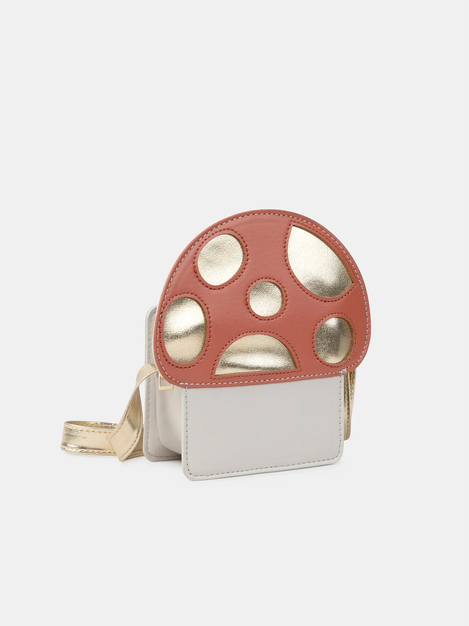 Sac champignon tricolore à bandoulière Fille - Image 5