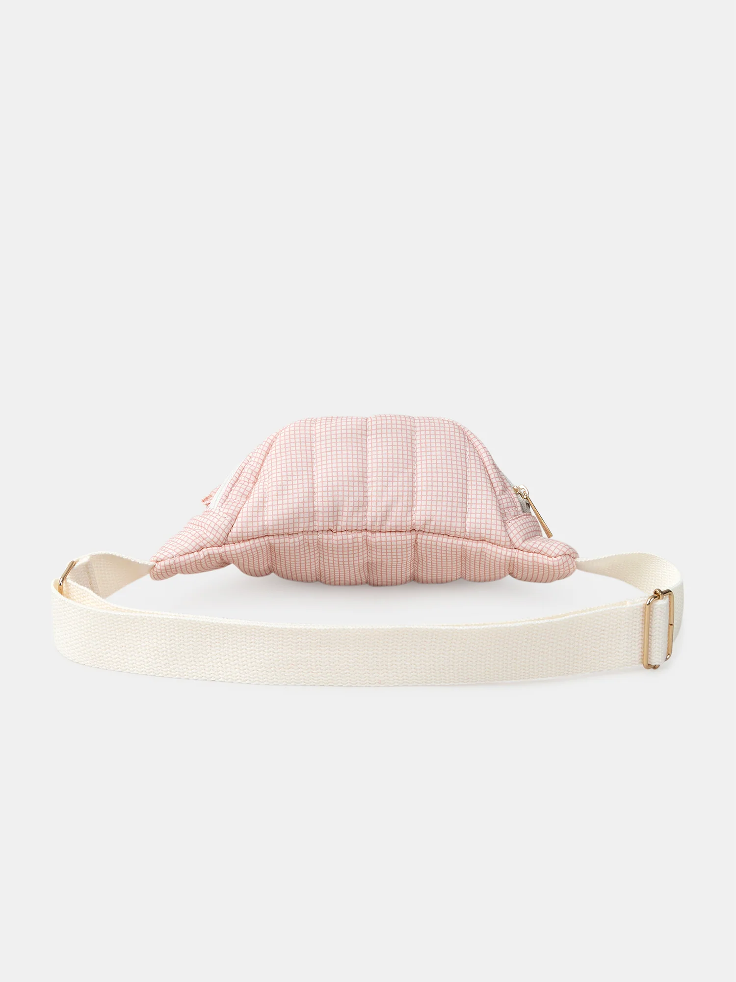 Sac banane à carreaux rose Fille - Image 6