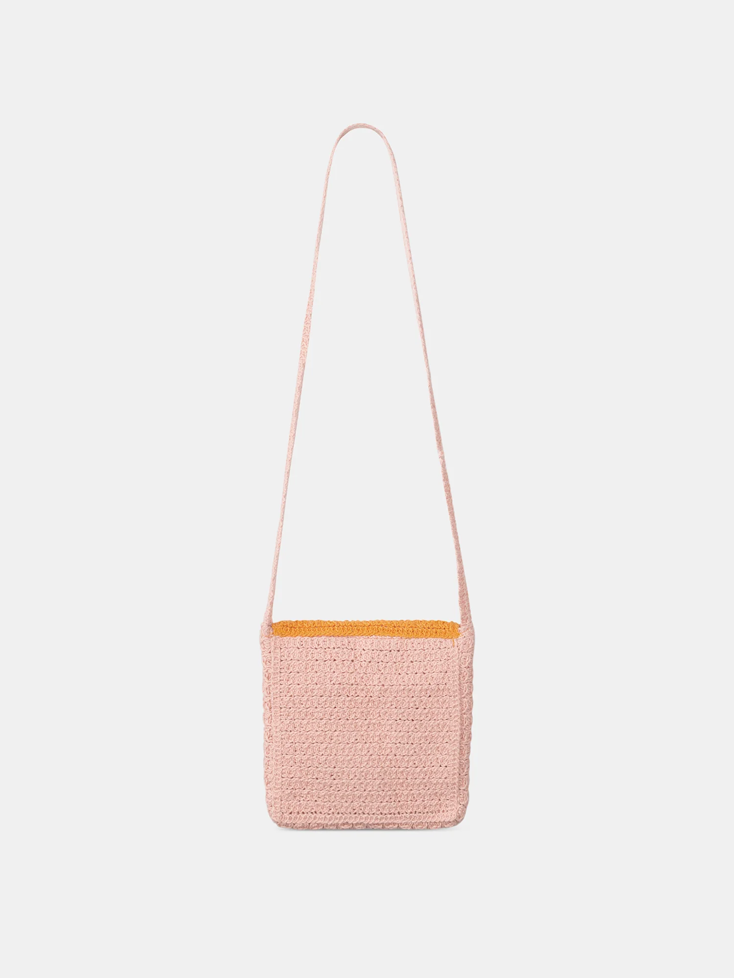Sac orange en crochet - Image 5