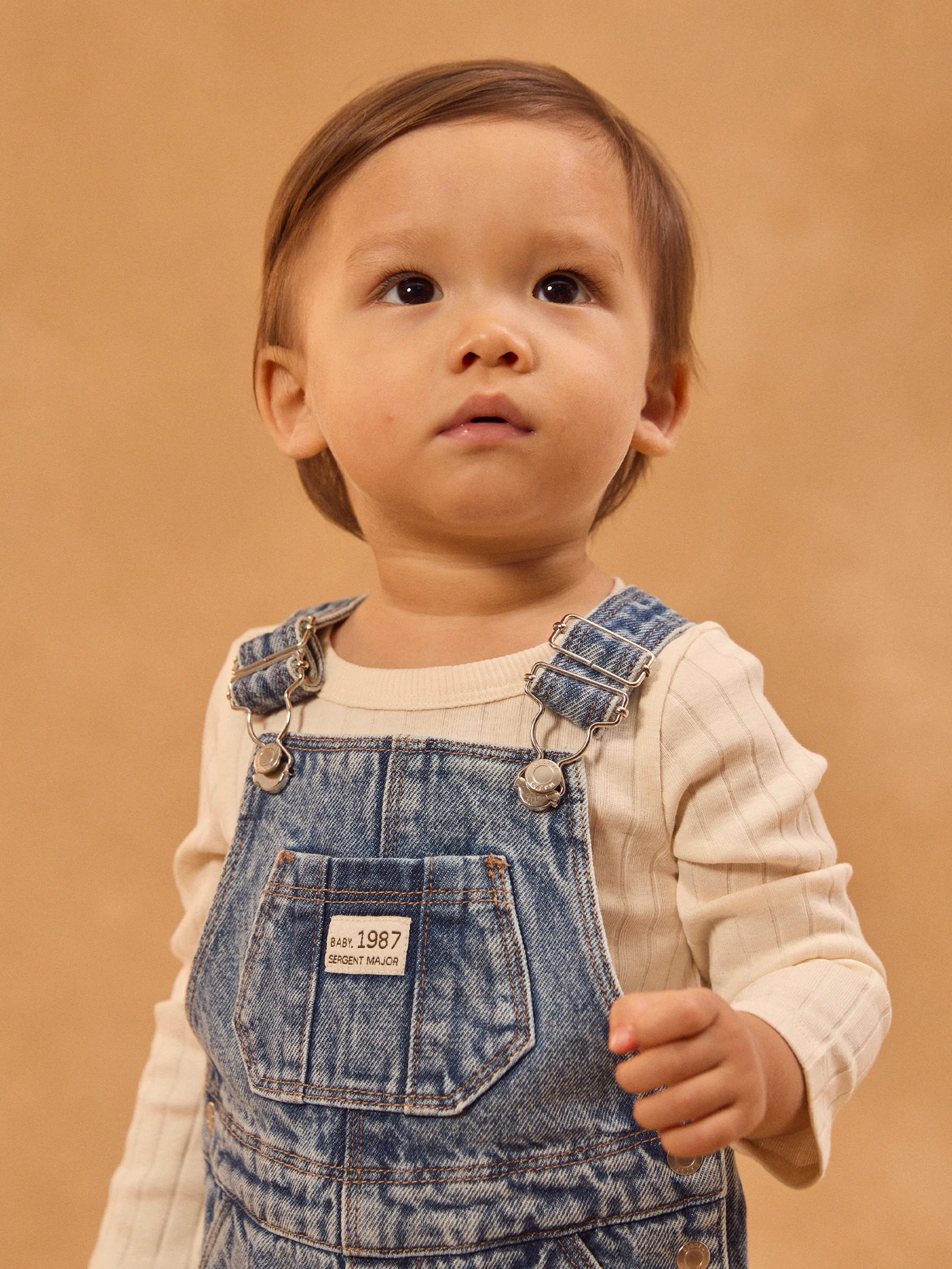 Salopette denim Bébé Mixte - Image 3