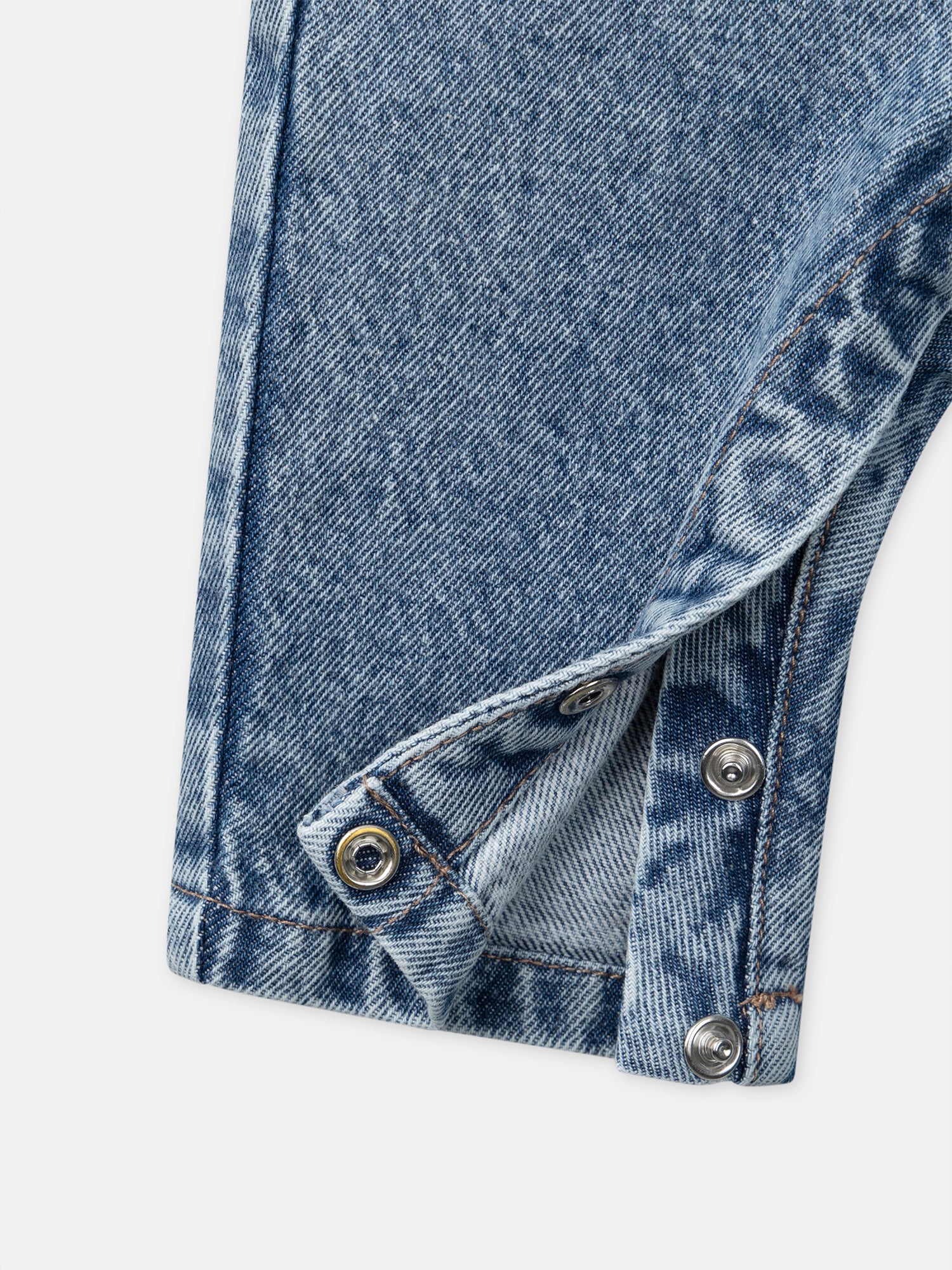 Salopette denim Bébé Mixte - Image 6