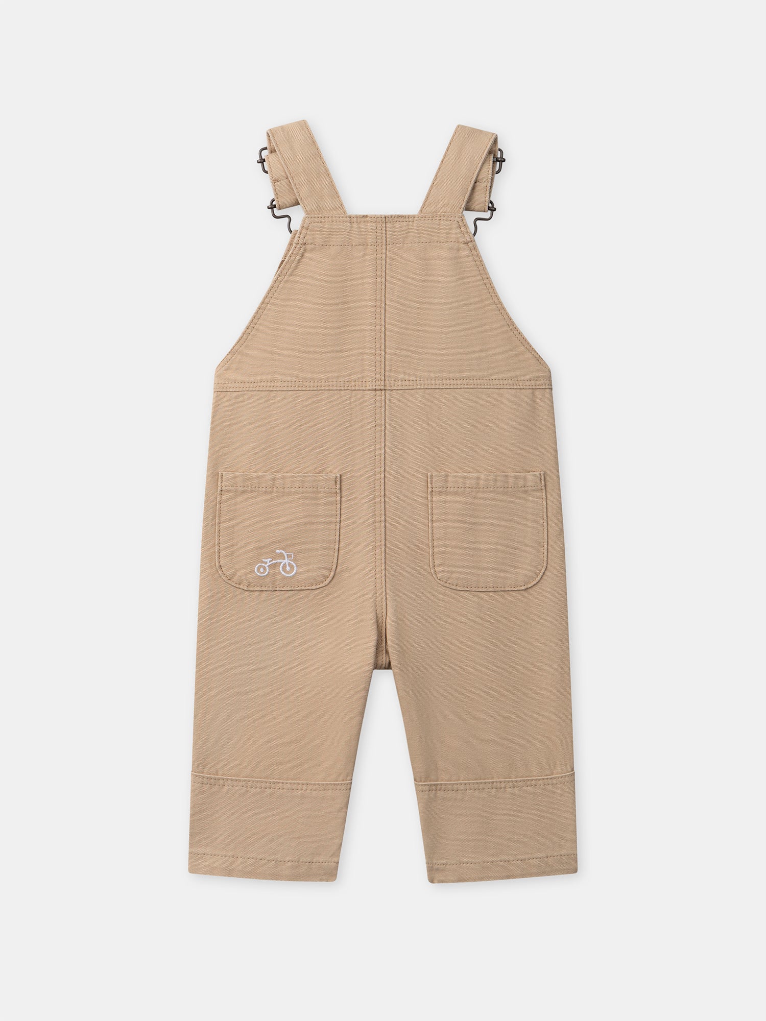 Salopette beige Bébé Mixte - Image 8