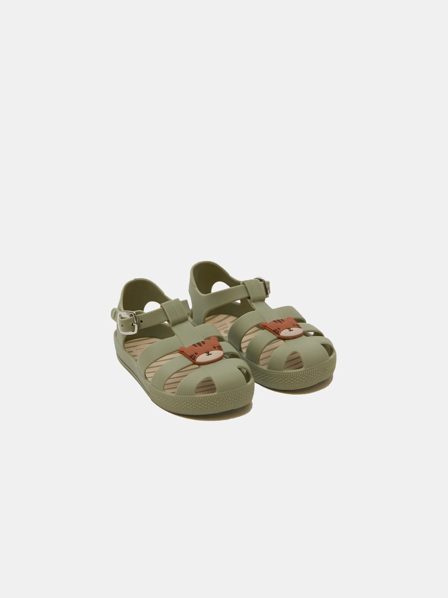 Sandales vert pâle Bébé Garçon - Image 3