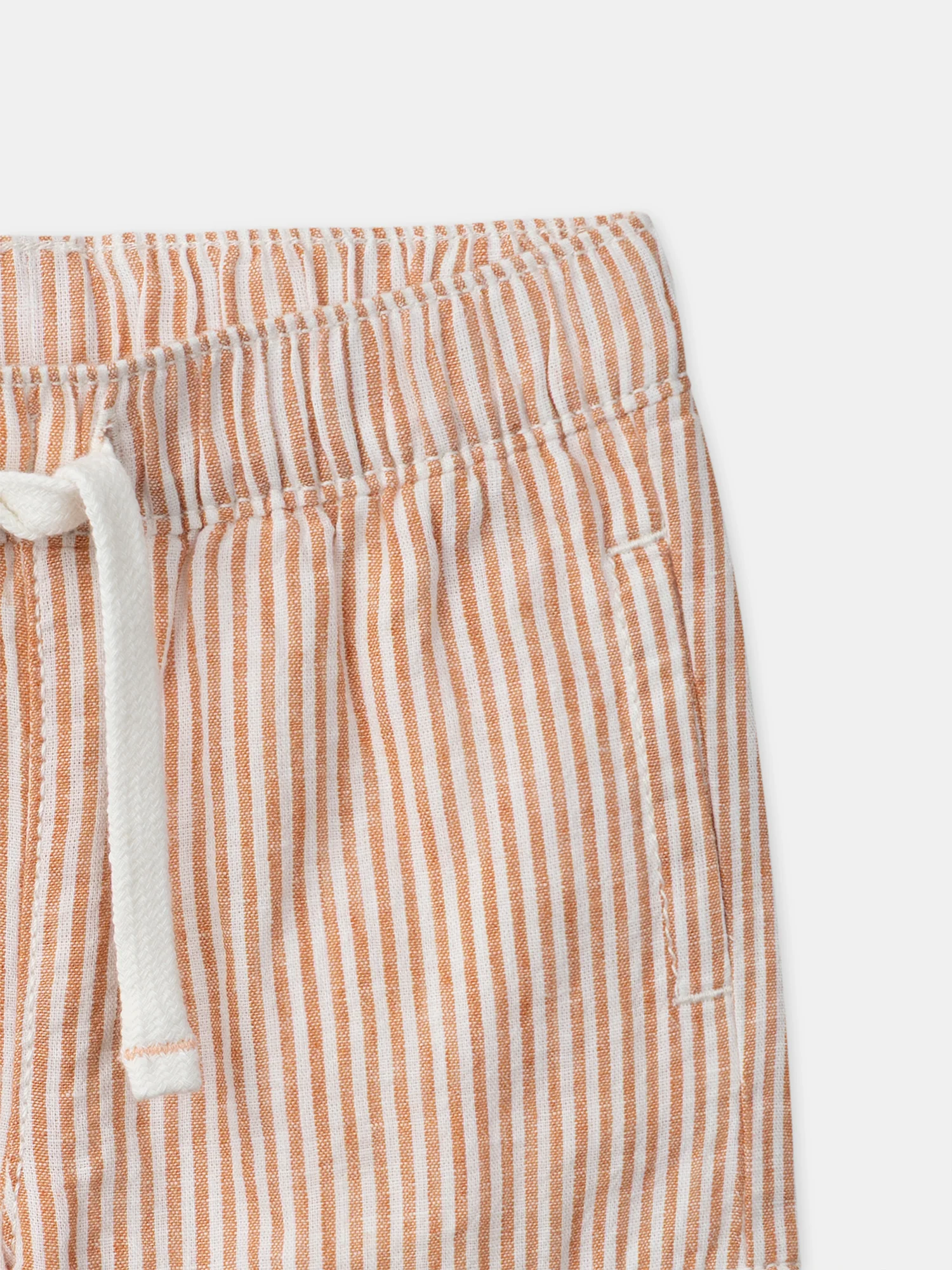 Short à rayures oranges Bébé Garçon - Image 5