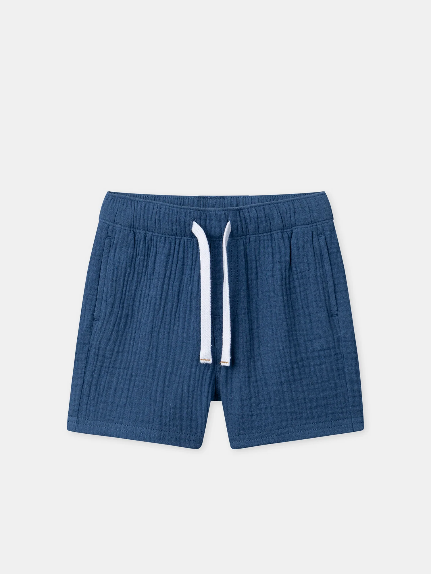 Short bleu Garçon