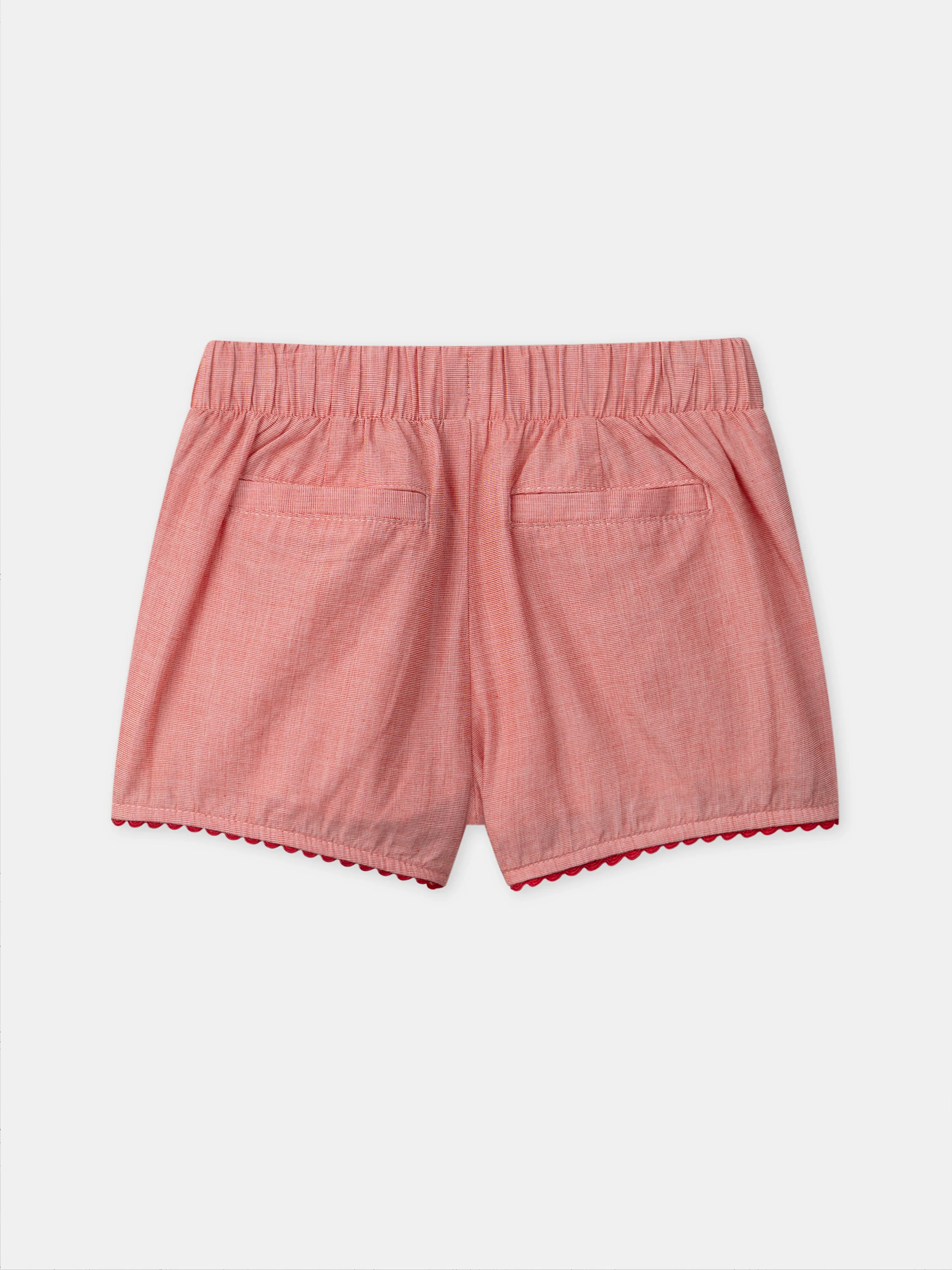 Short chambray rouge - Image 6