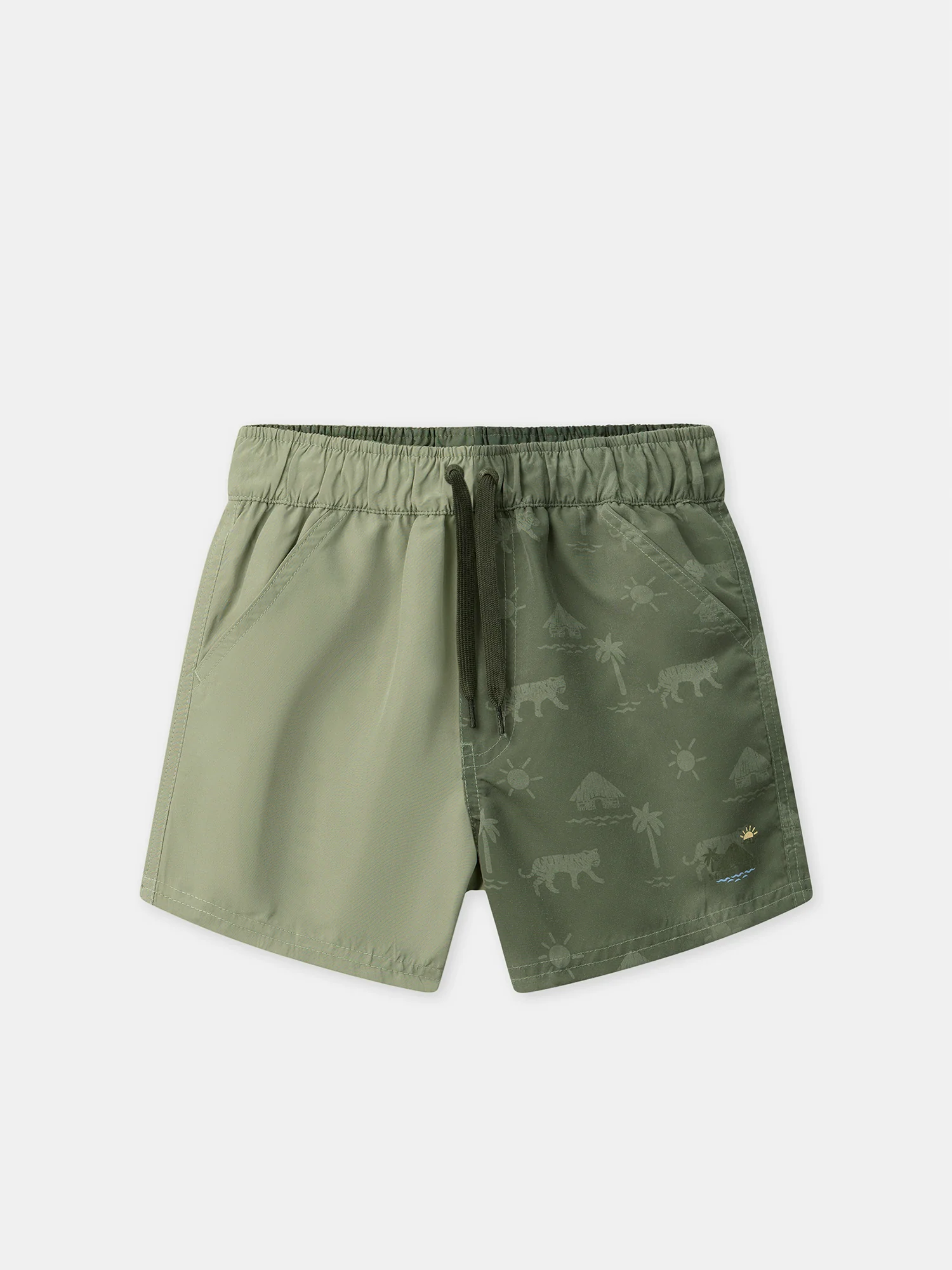 Short de bain vert magique Garçon - Image 7