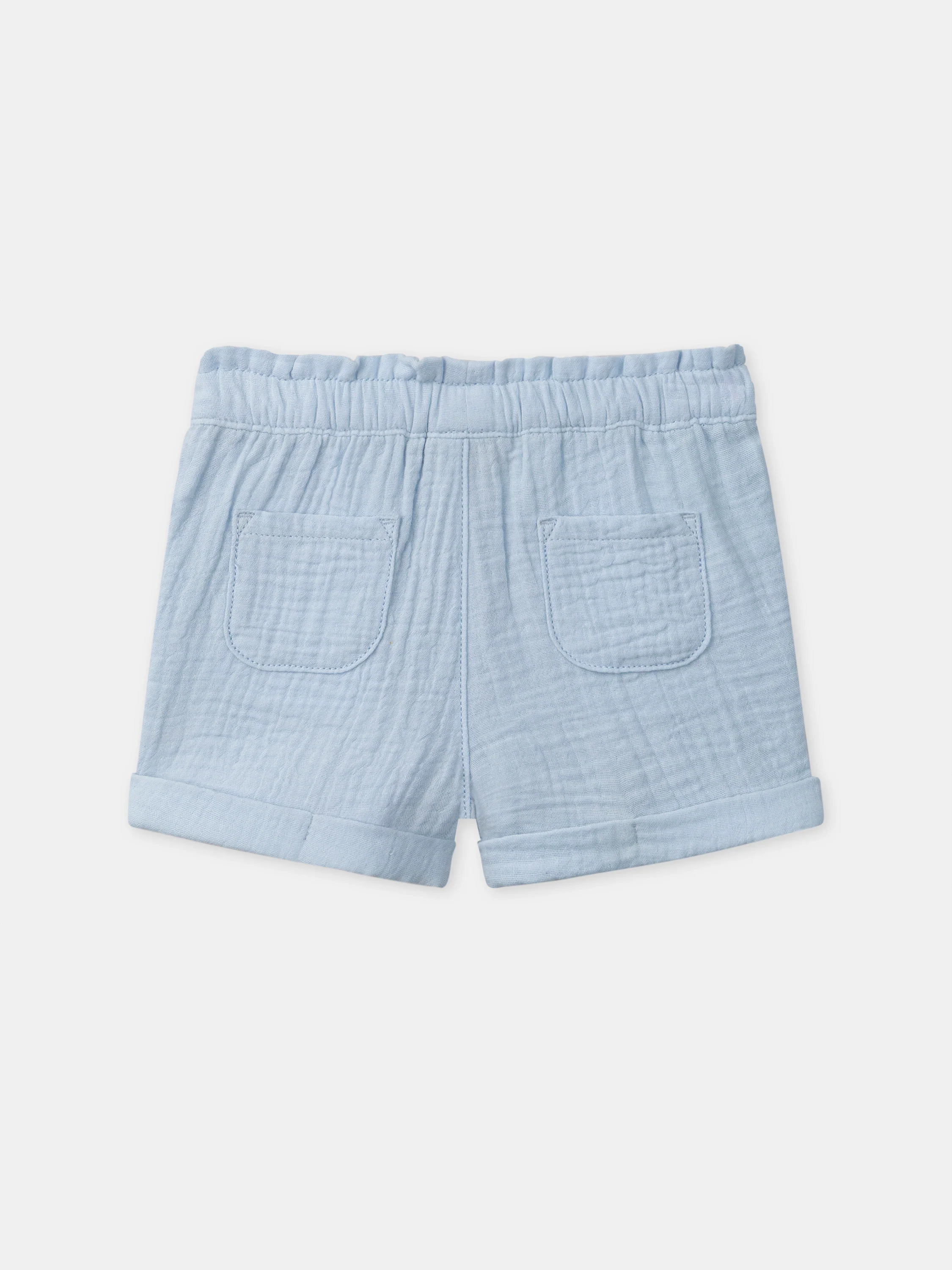 Short en double gaze de coton - Image 5
