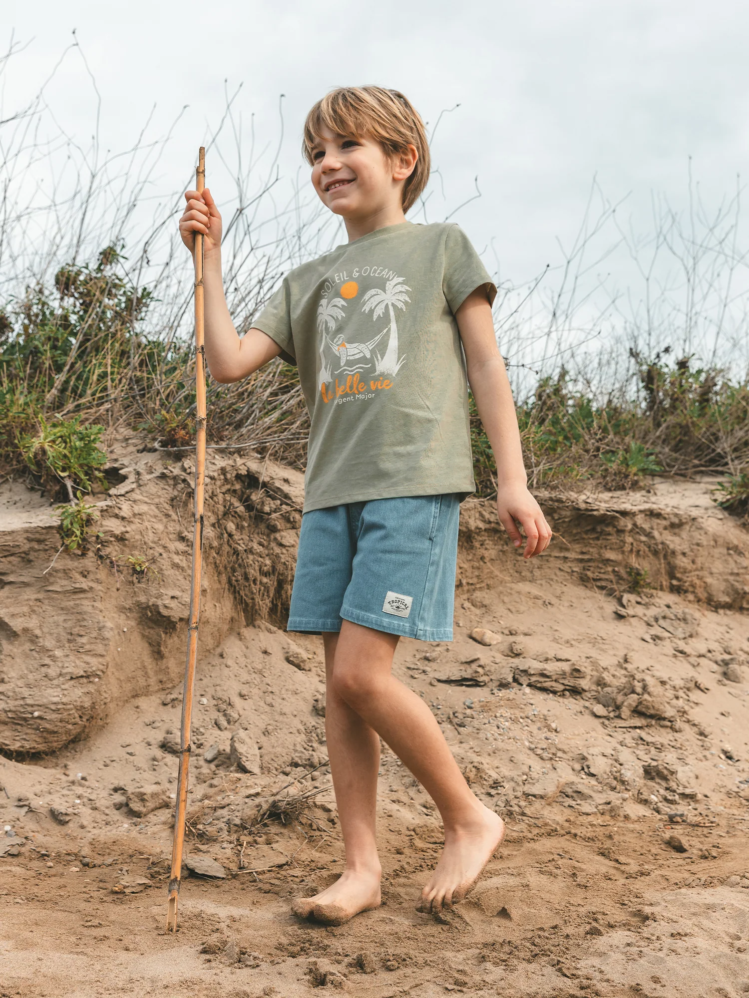 Short denim Garçon - Image 4