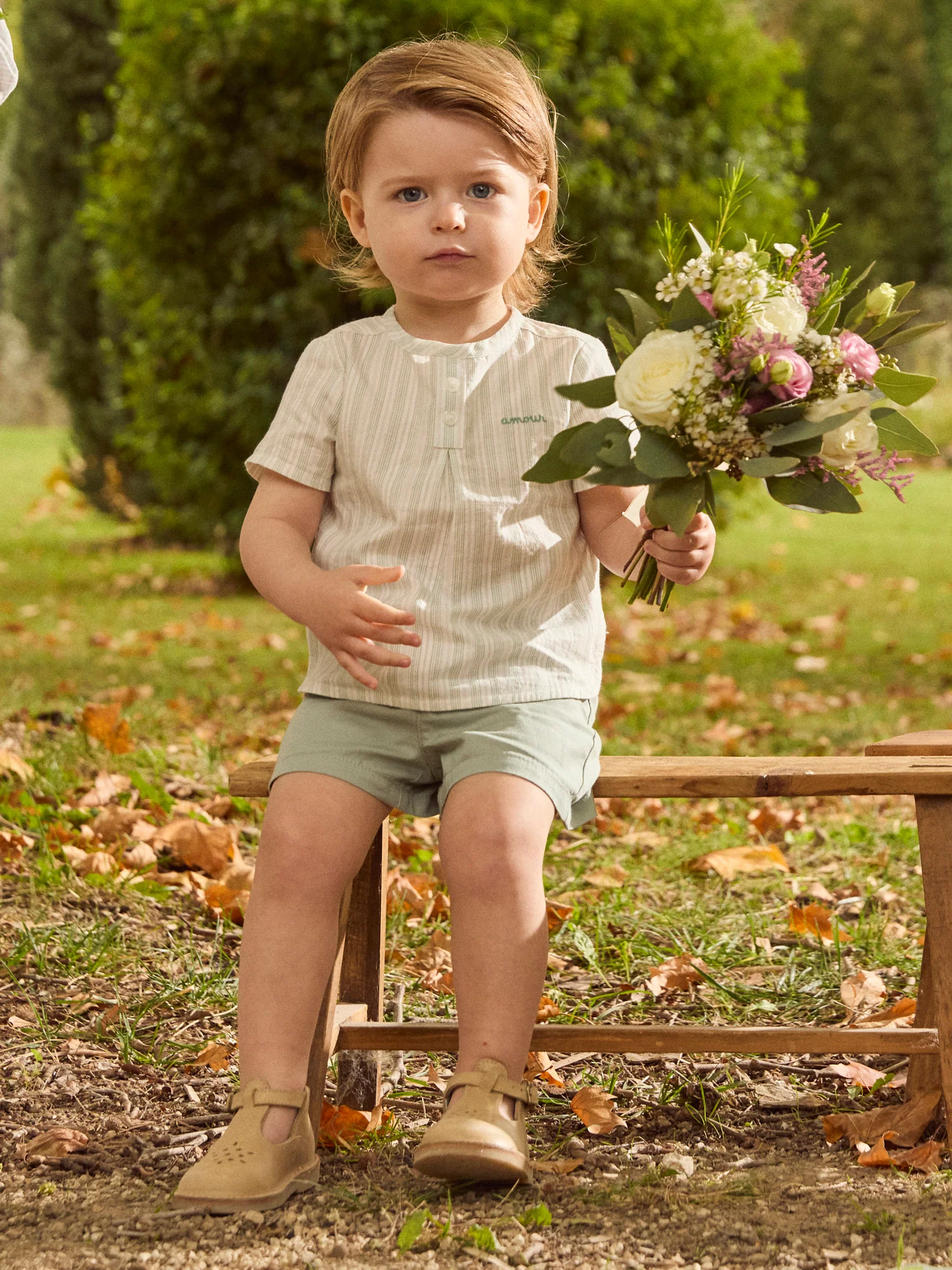 Short vert Bébé Garçon - Image 3