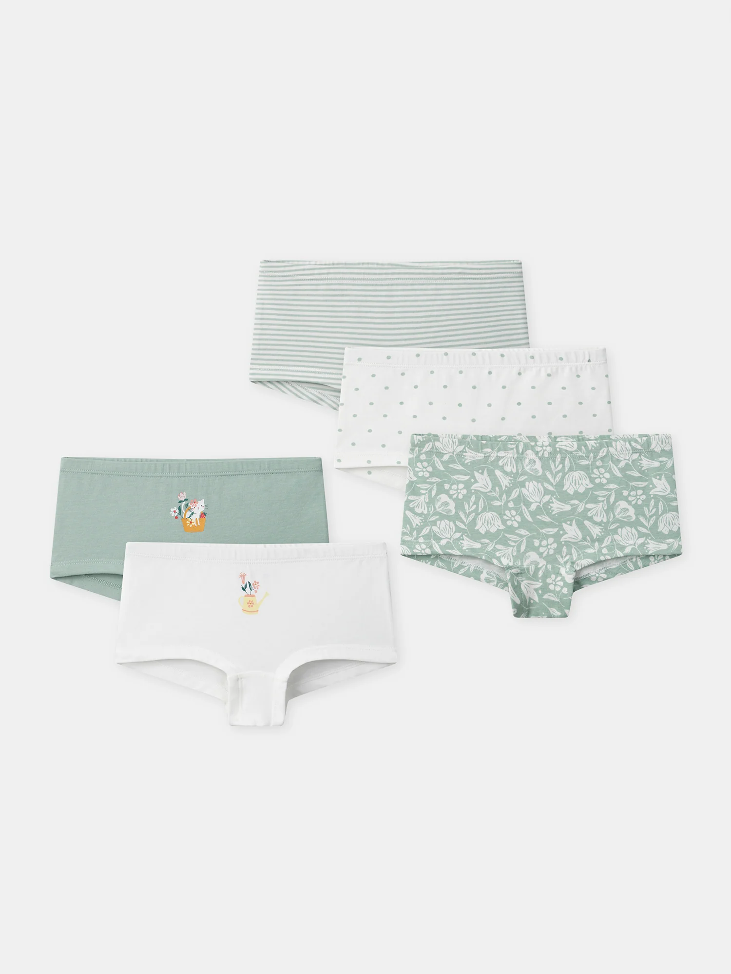 Lot de 5 culottes Fille