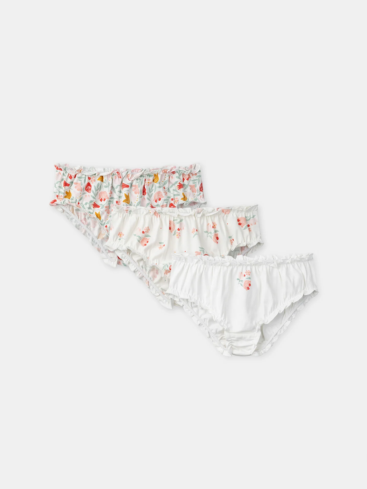 Lot de 3 culottes froufrous Fille