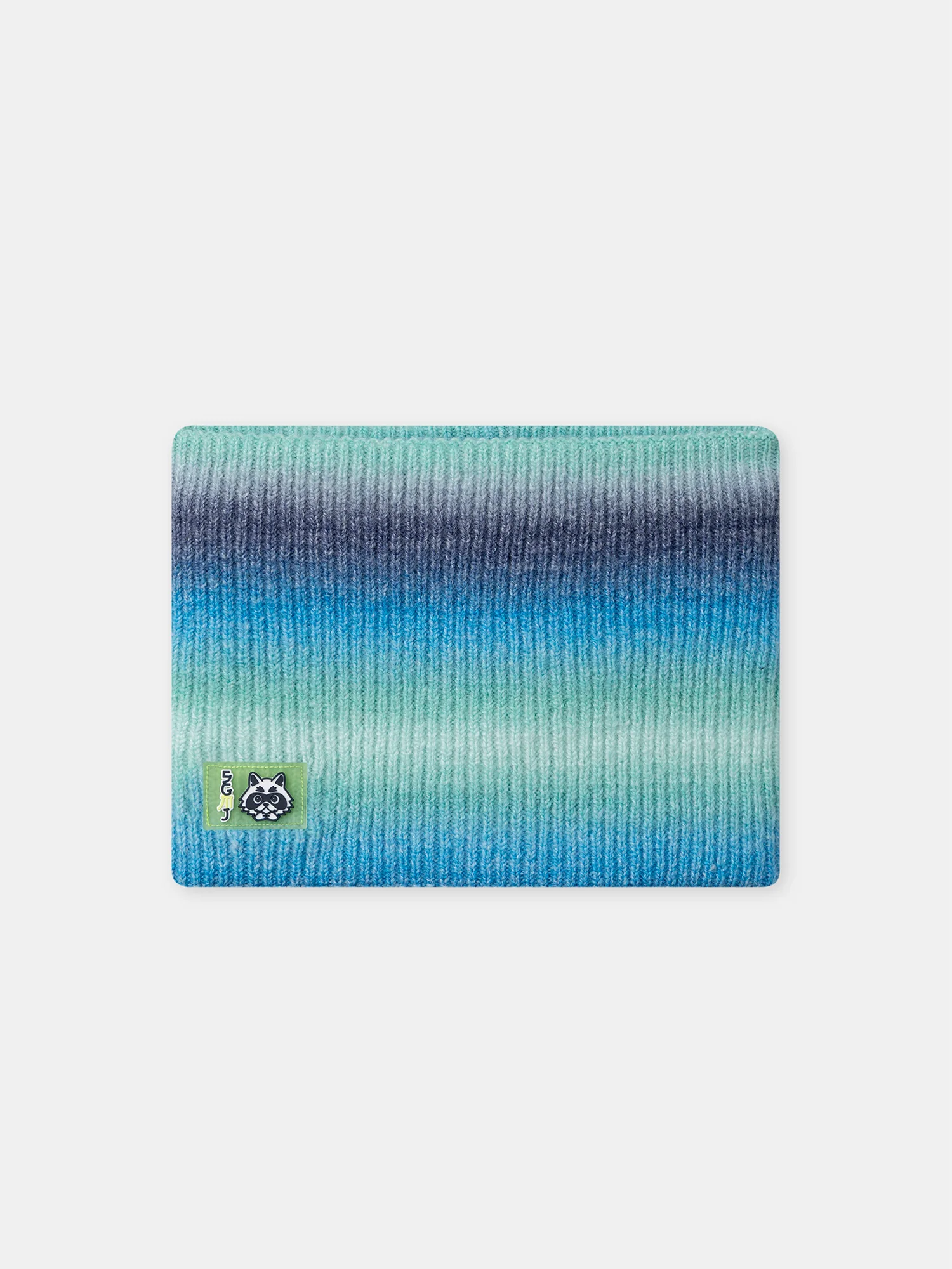 Écharpe tie and dye en maille Garçon