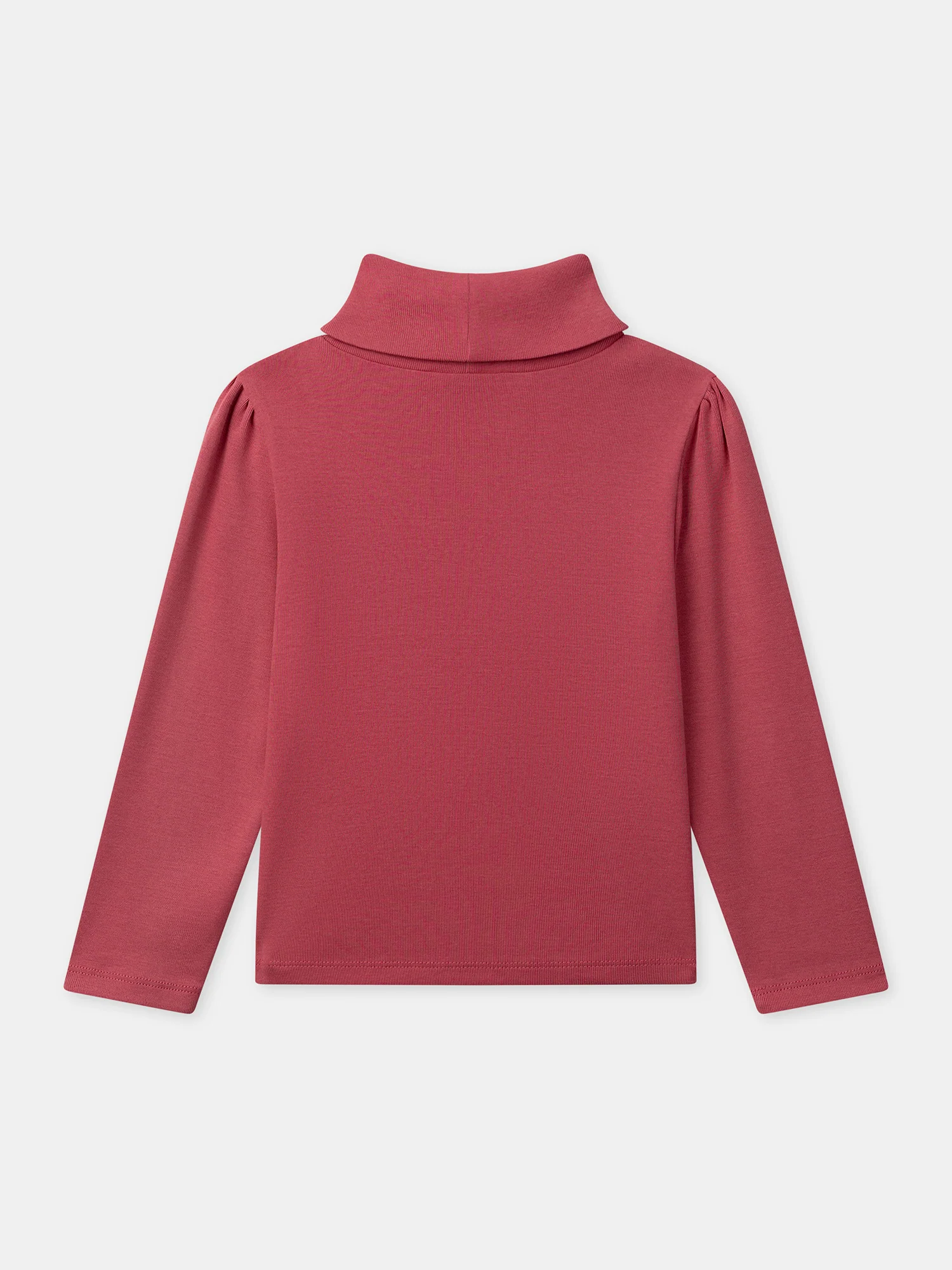 Sous Pull à col roulé rose Fille - Image 3