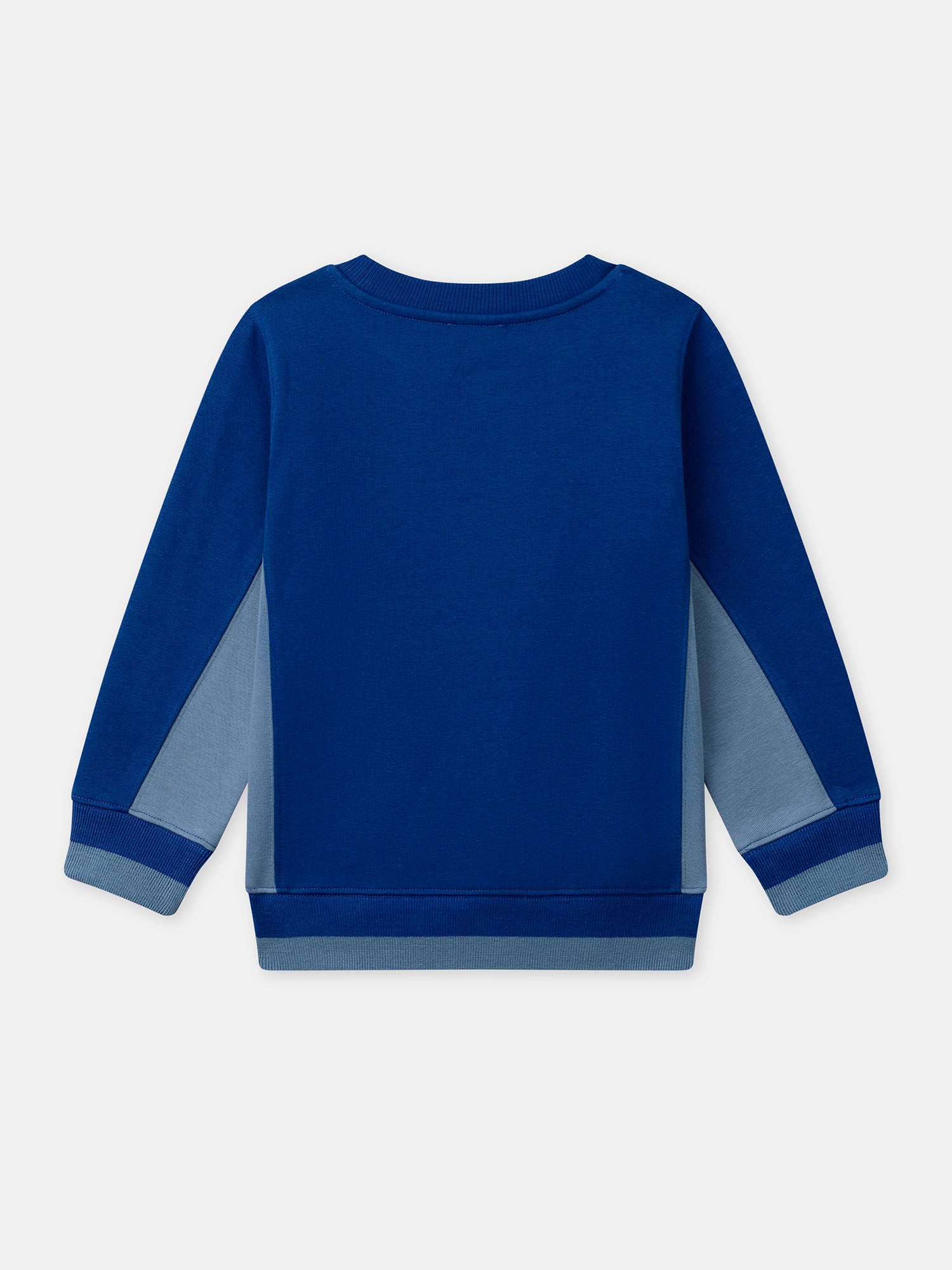 Sweat-shirt bleu imprimé chien Garçon - Image 3