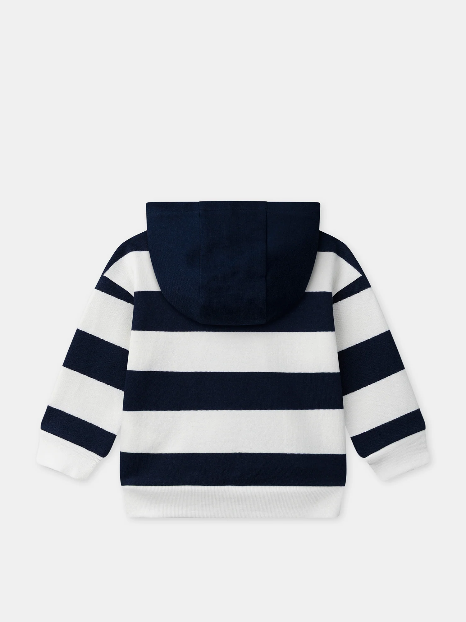 Sweat à capuche rayures bleues marines Bébé Garçon - Image 6