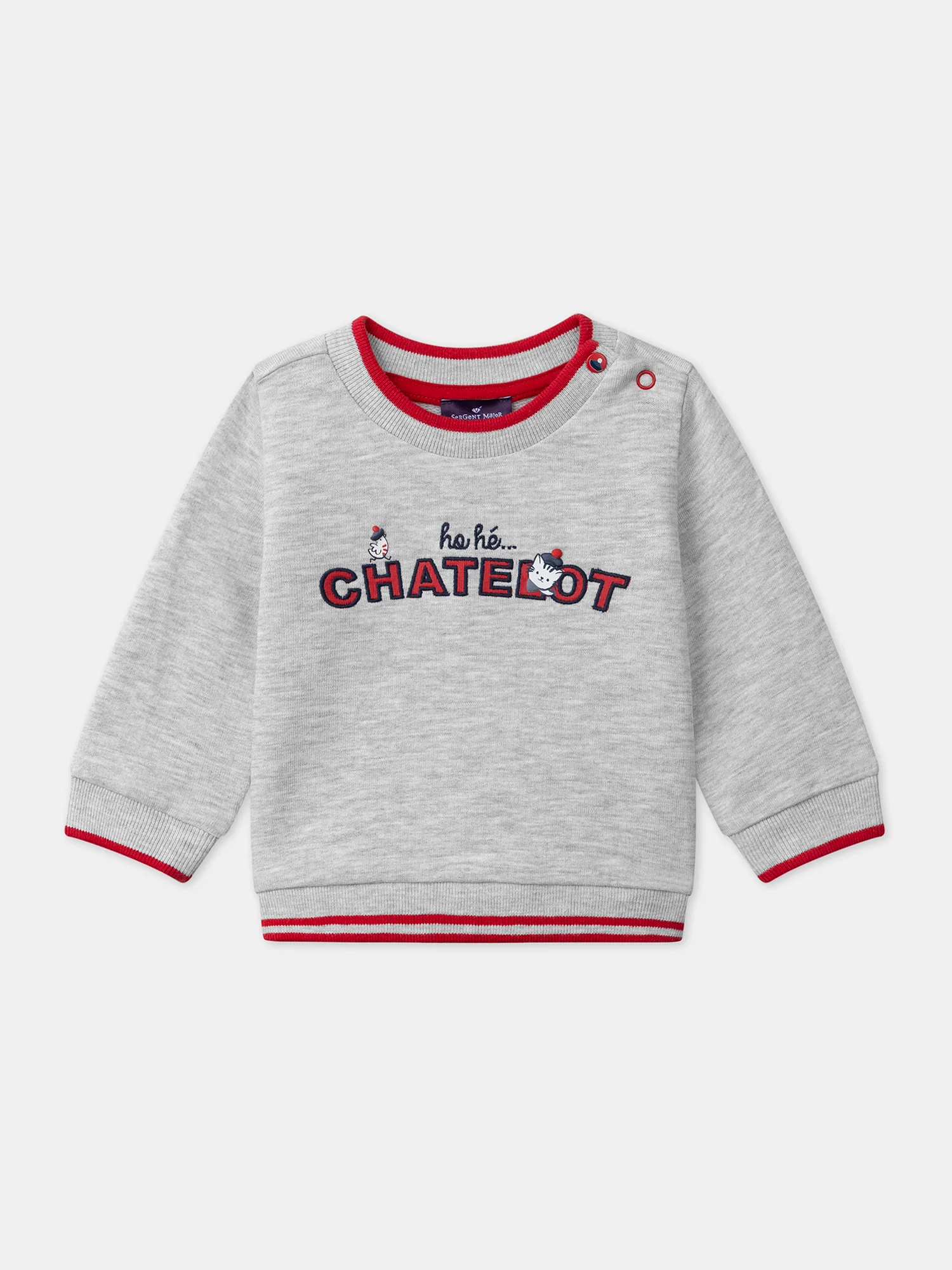 Sweat-shirt inscription «chatelot»