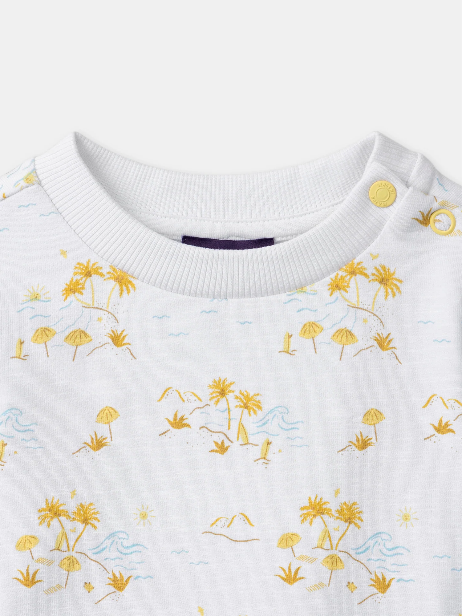 Sweatshirt imprimé plage - Image 2