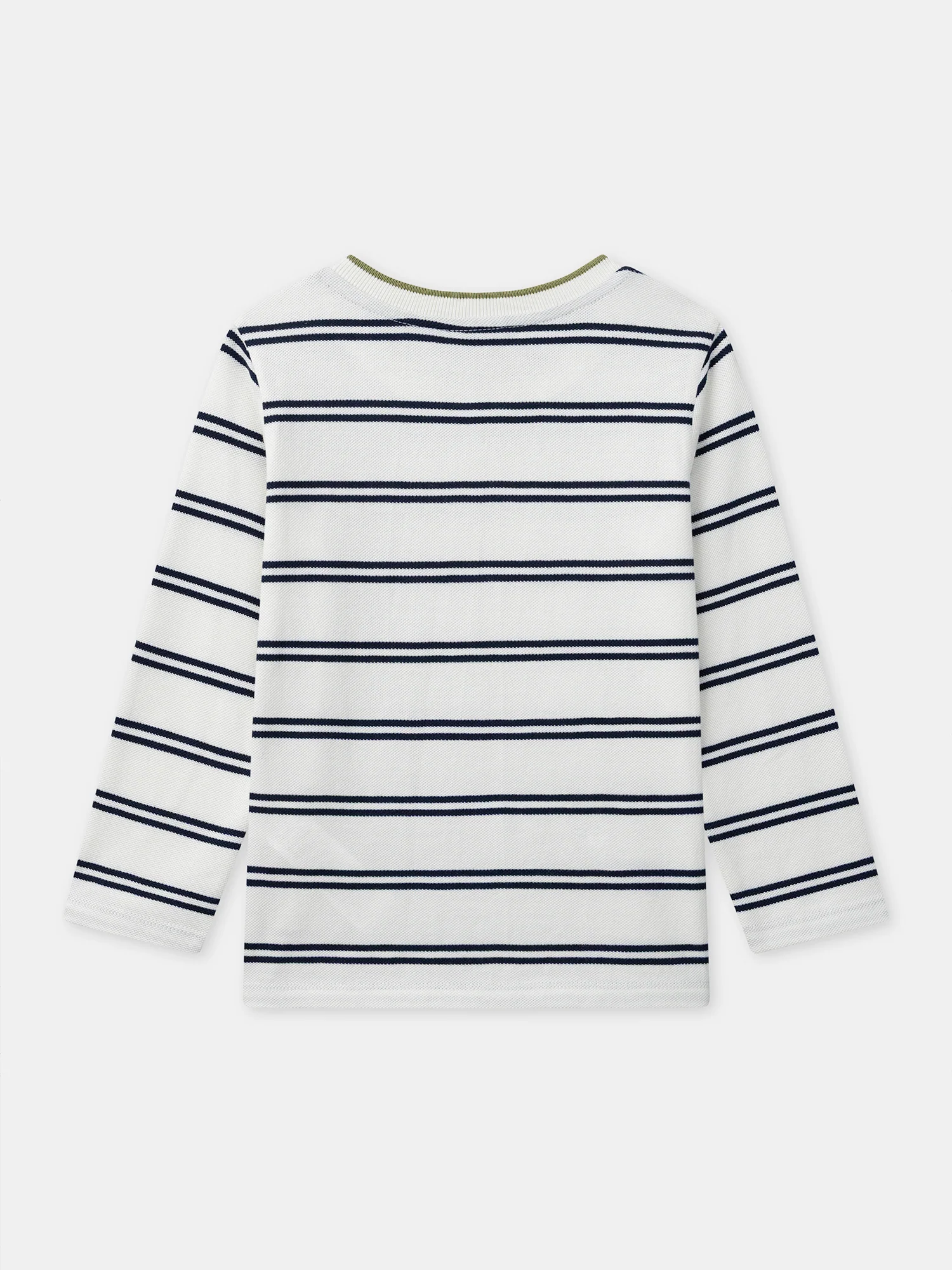T-Shirt à rayures et manches longues Garçon - Image 4