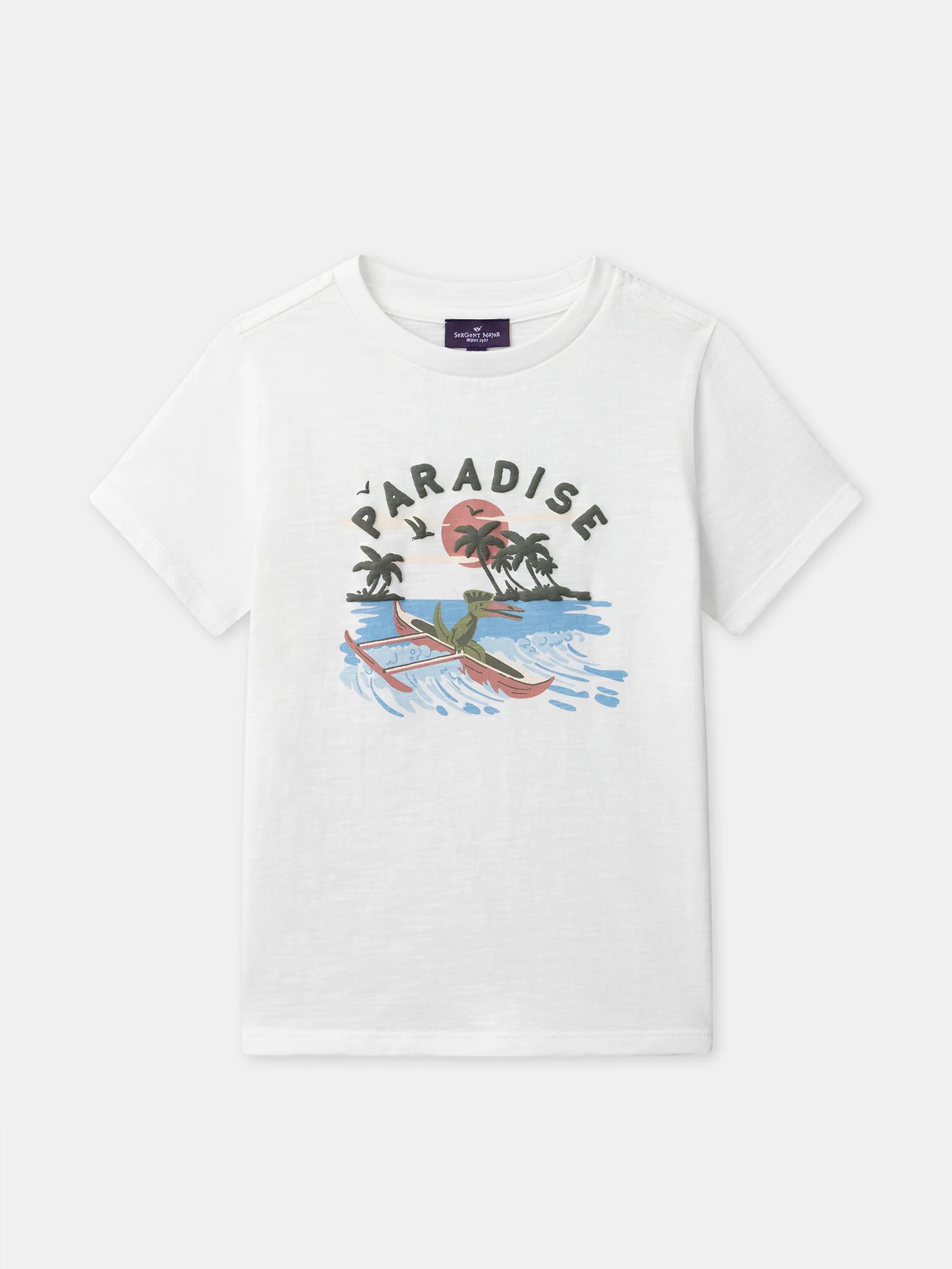 T-shirt blanc Garçon
