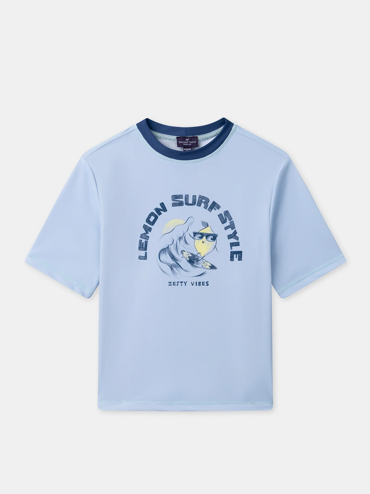 T-shirt de bain bleu ciel UPF 50+ Garçon