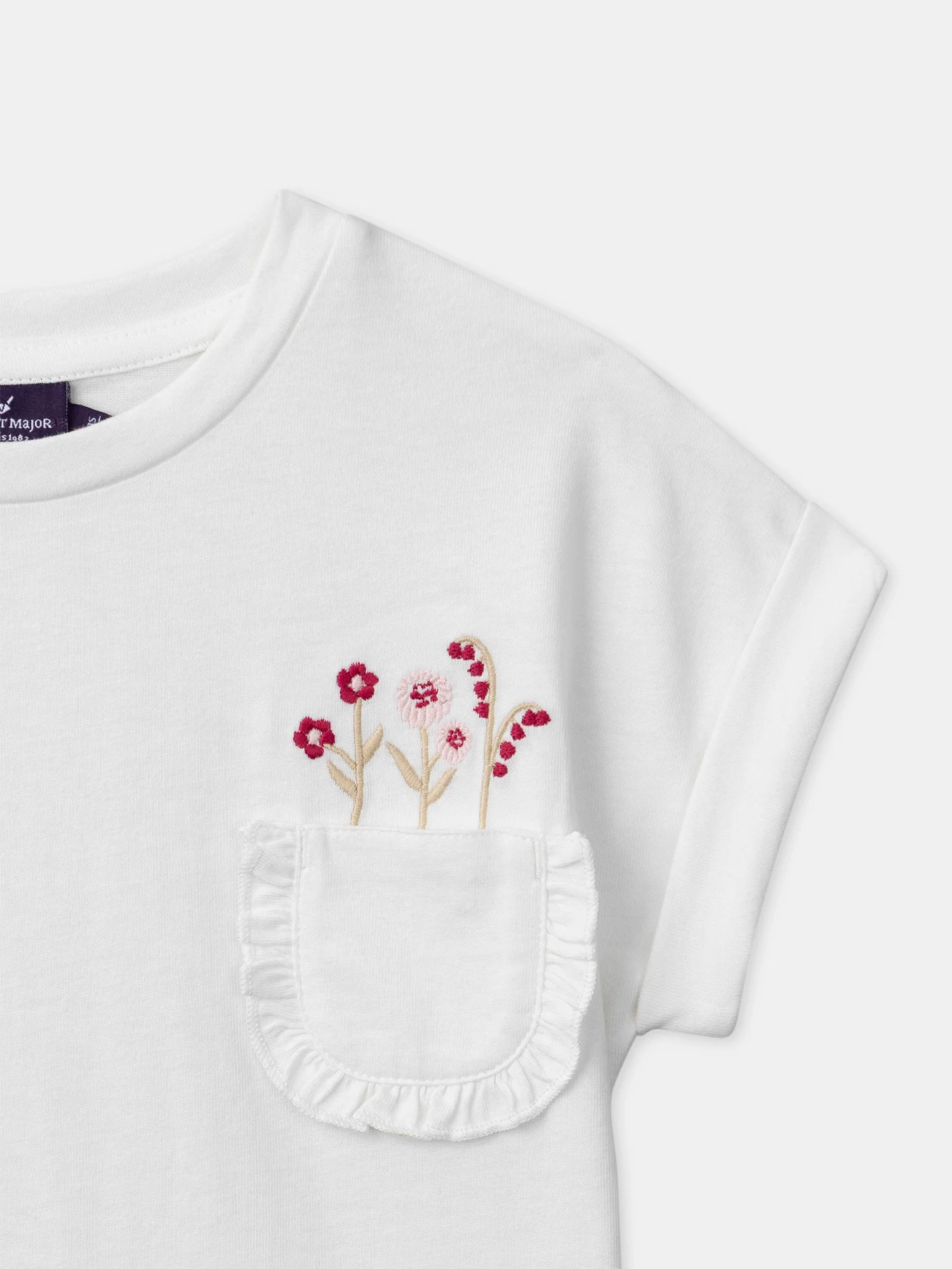 T-shirt écru Fille - Image 2