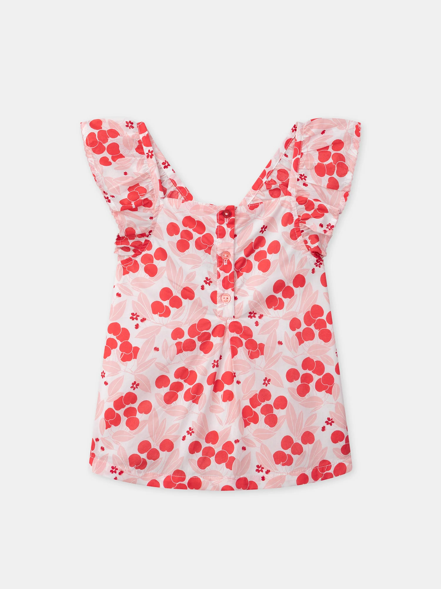 T-shirt imprimé cerises Fille