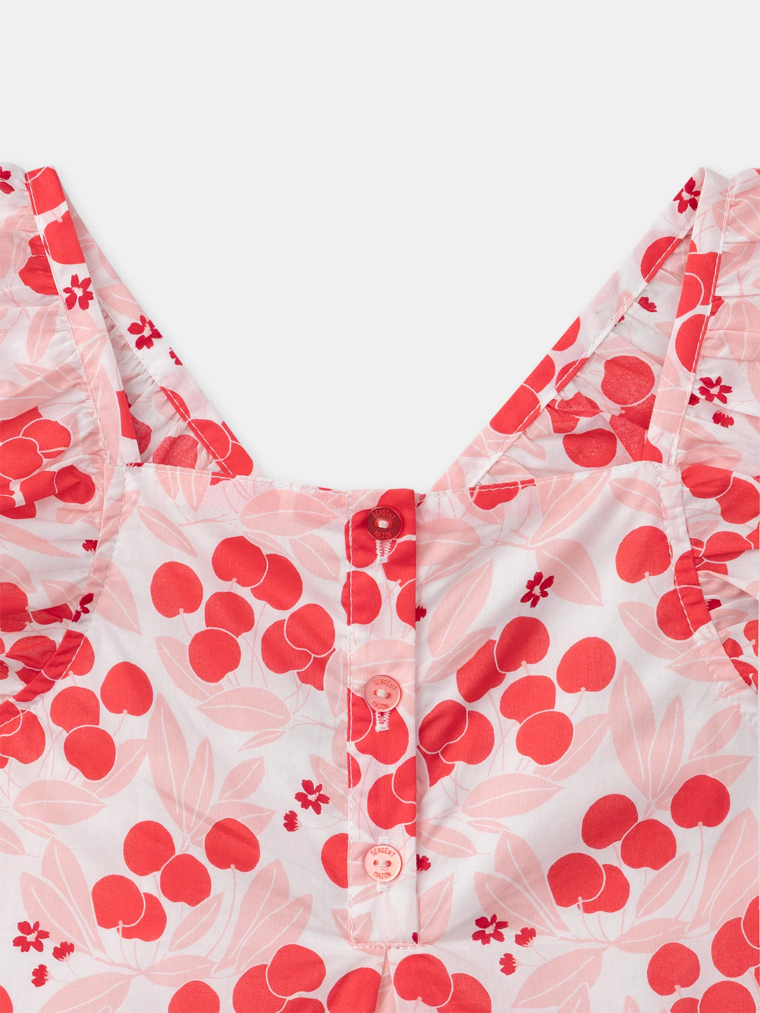 T-shirt imprimé cerises Fille - Image 6