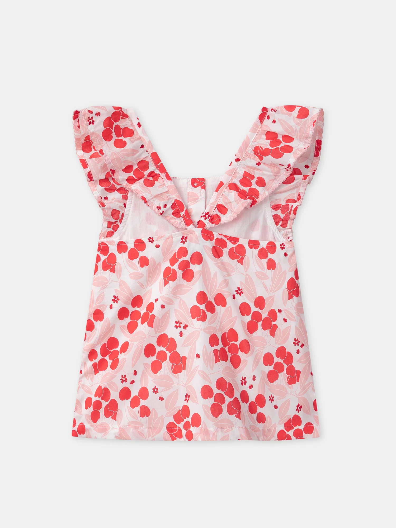 T-shirt imprimé cerises Fille - Image 8