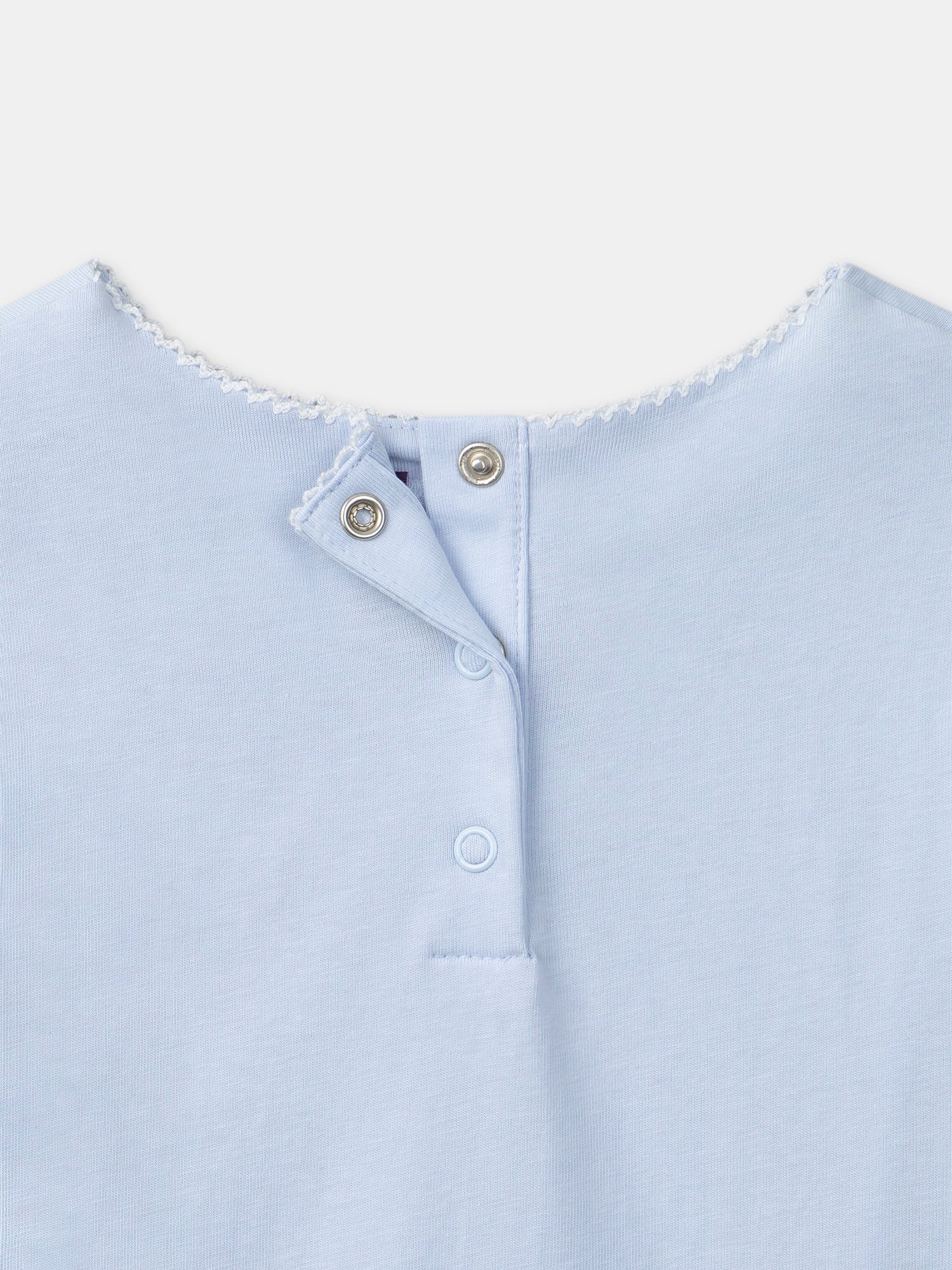 T-Shirt Manches Courtes Bleu ciel - Image 3