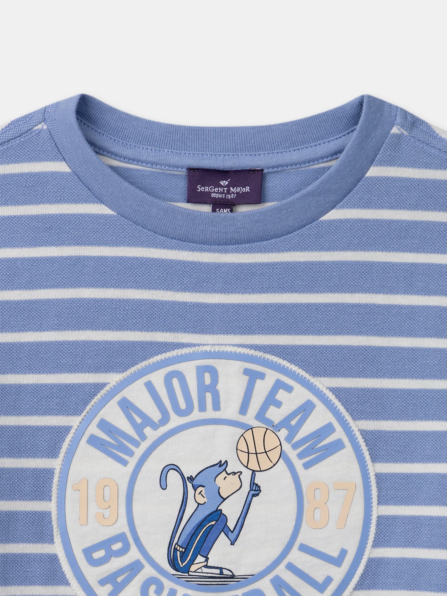 T-shirt Rayé Singe - Image 2