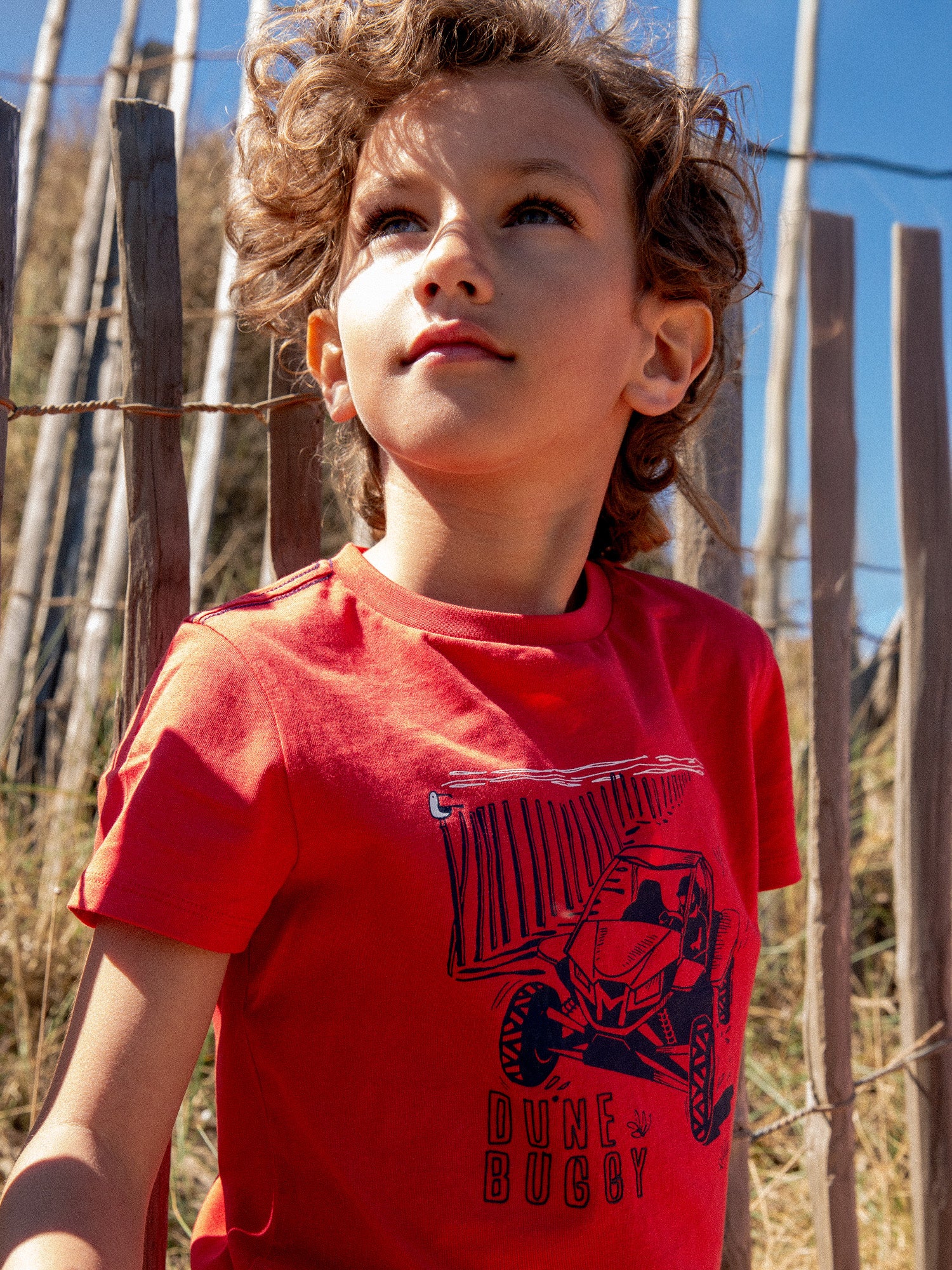 T-shirt rouge Garçon - Image 3
