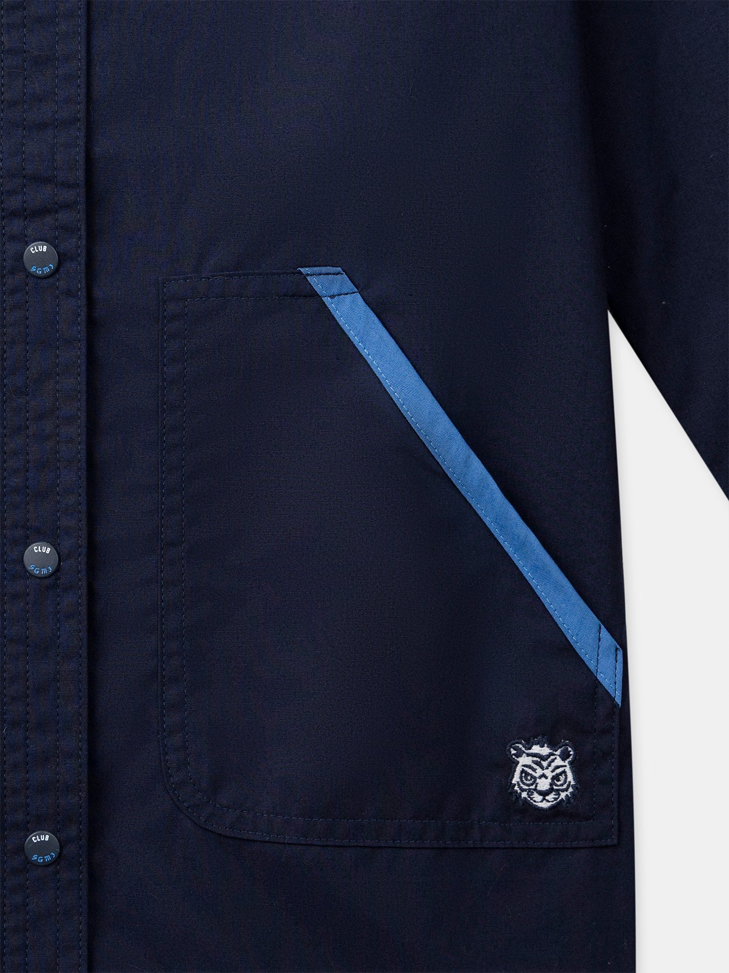 Tablier bleu marine Garçon - Image 4