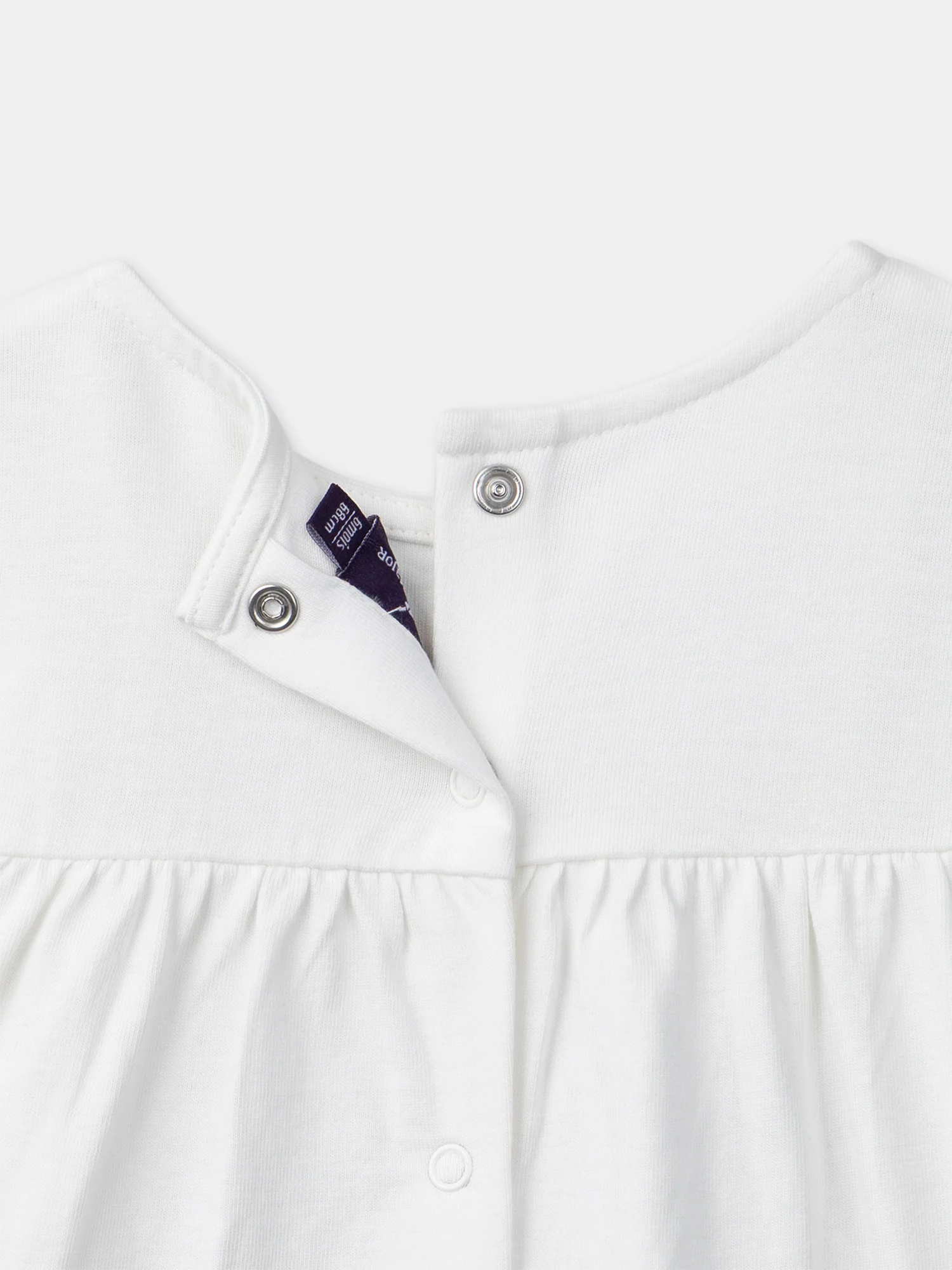 Blouse écrue à broderie fleurs Bébé Fille - Image 7