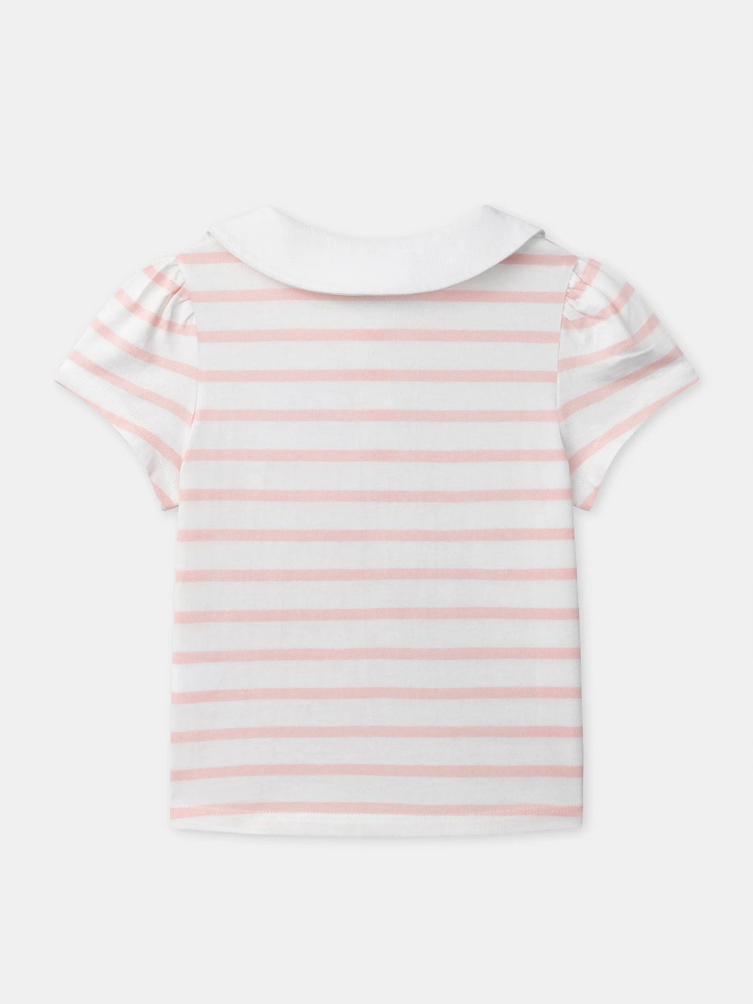 T-shirt Ă rayures rose Fille - Image 6