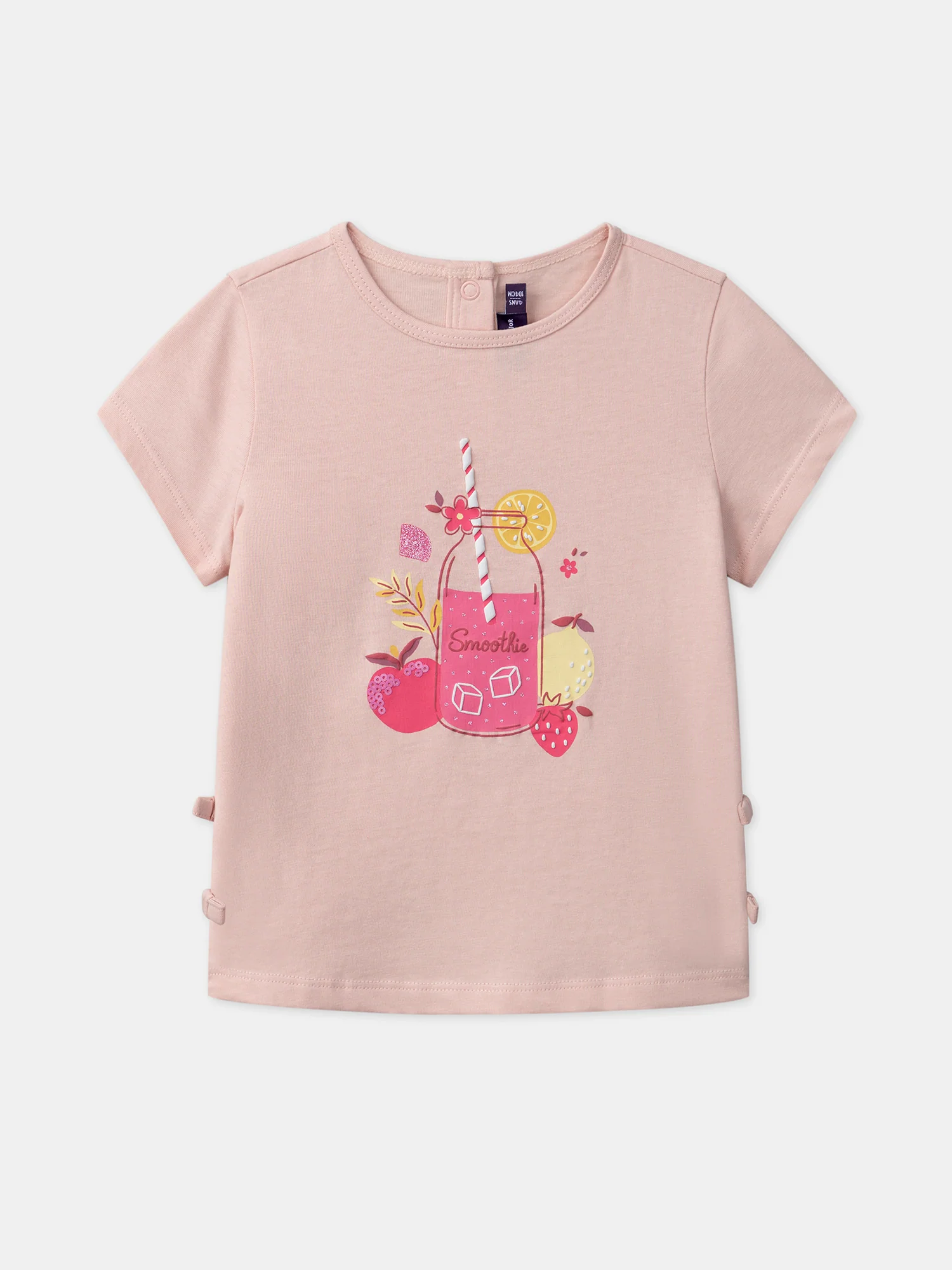 T-Shirt Manches Courtes Rose