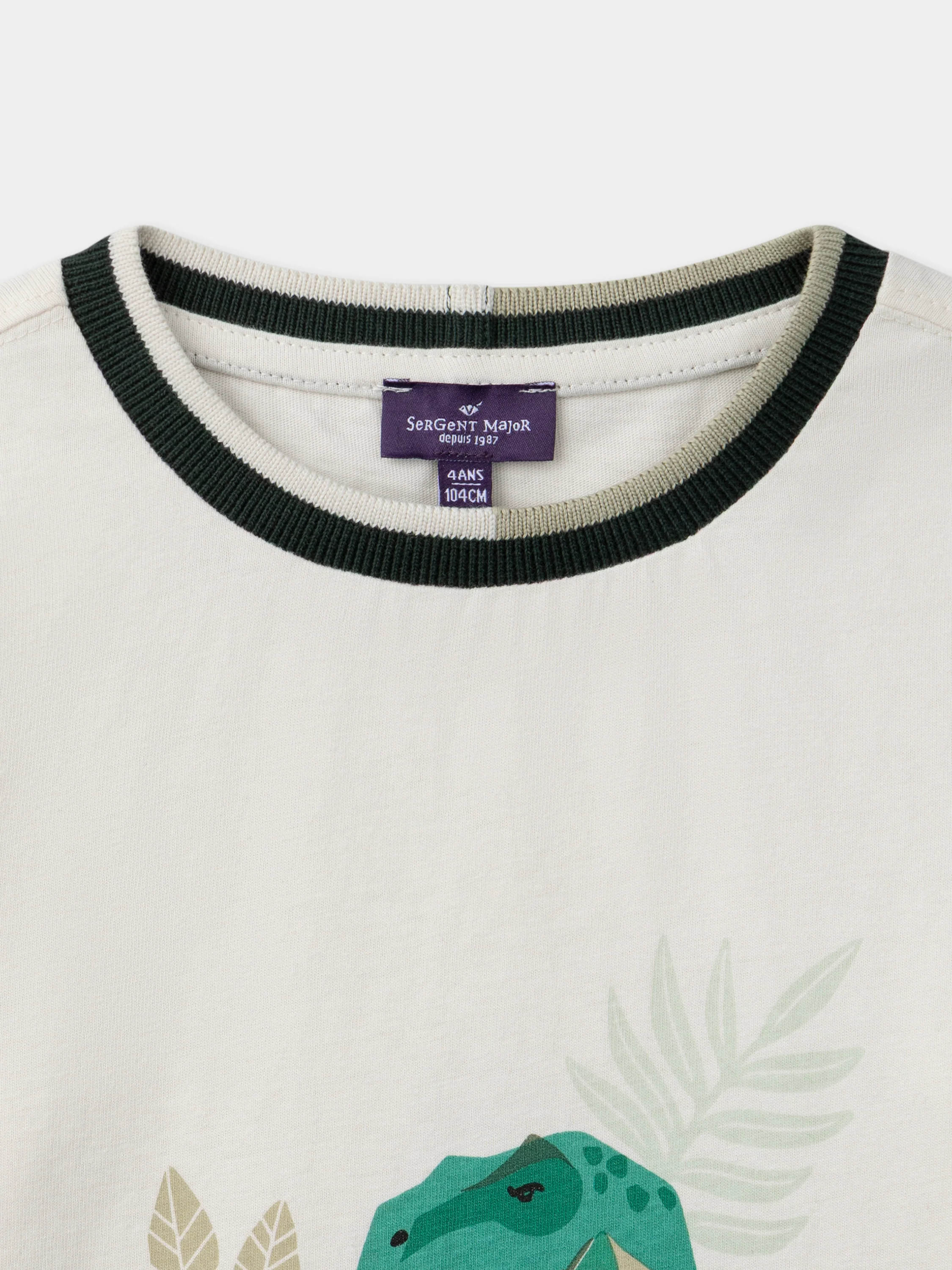 Tee Shirt Manches Longues Ivoire - Image 2