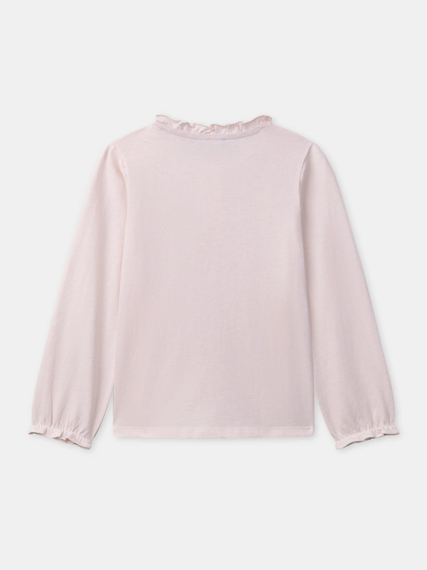 T-shirt rose à manches longues Fille - Image 3